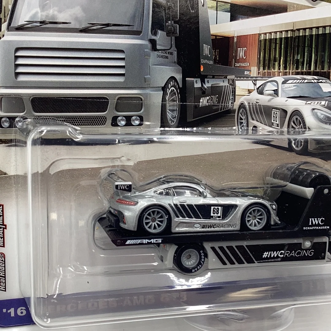HOT WHEELS 2023 CAR CULTURE TEAM TRANSPORT #48 16 Mercedes-AMG GT3 Fleet Street 279E - Image 3