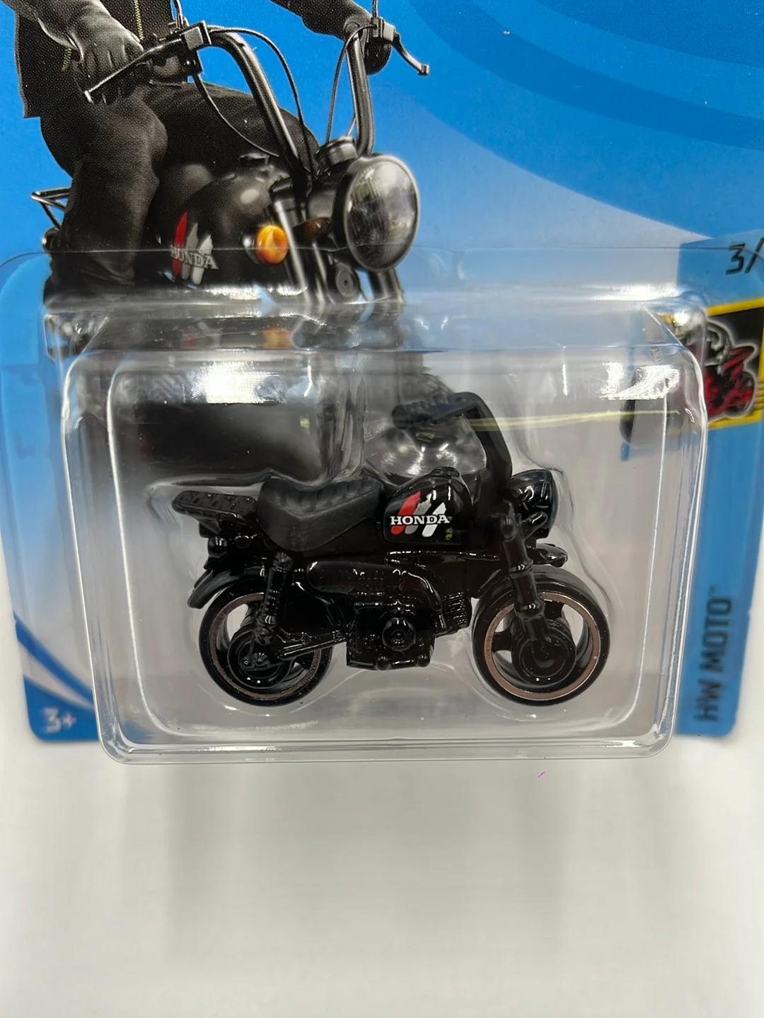 Hot Wheels 2019 Treasure Hunt Honda Monkey Z50 #115 274C - Image 3