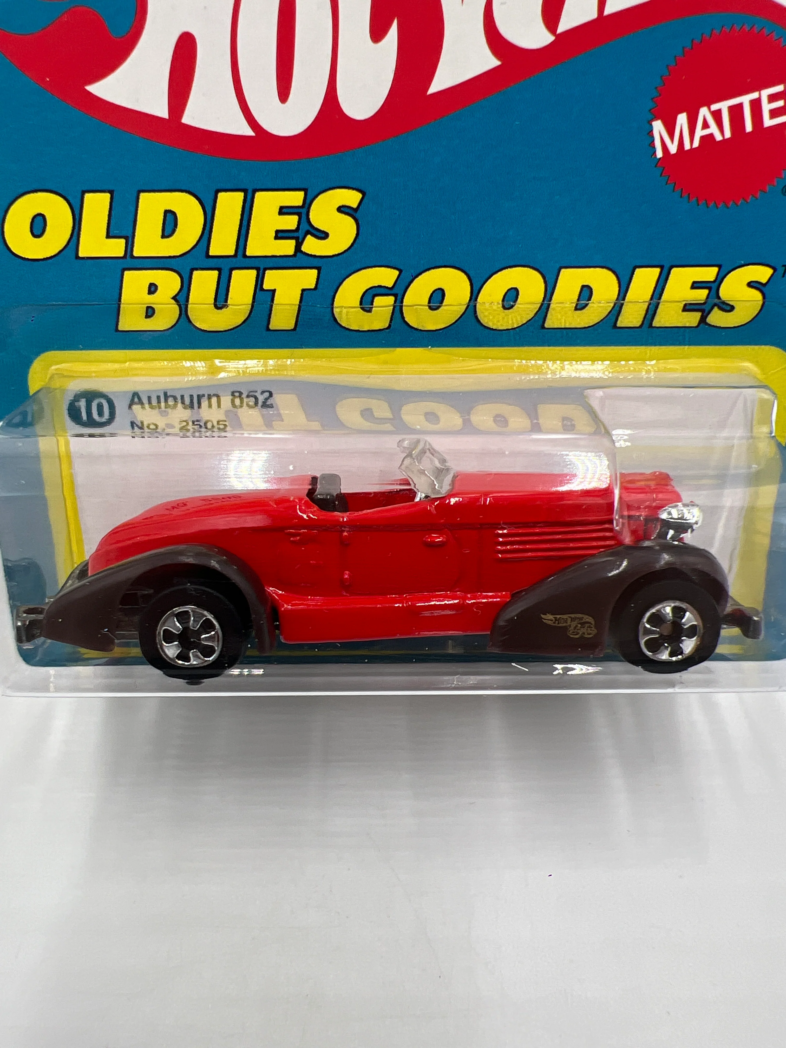 Hot Wheels 30 Years 1979 Authentic Commemorative Replica Oldies But Goodies Auburn 852 Red - Image 2