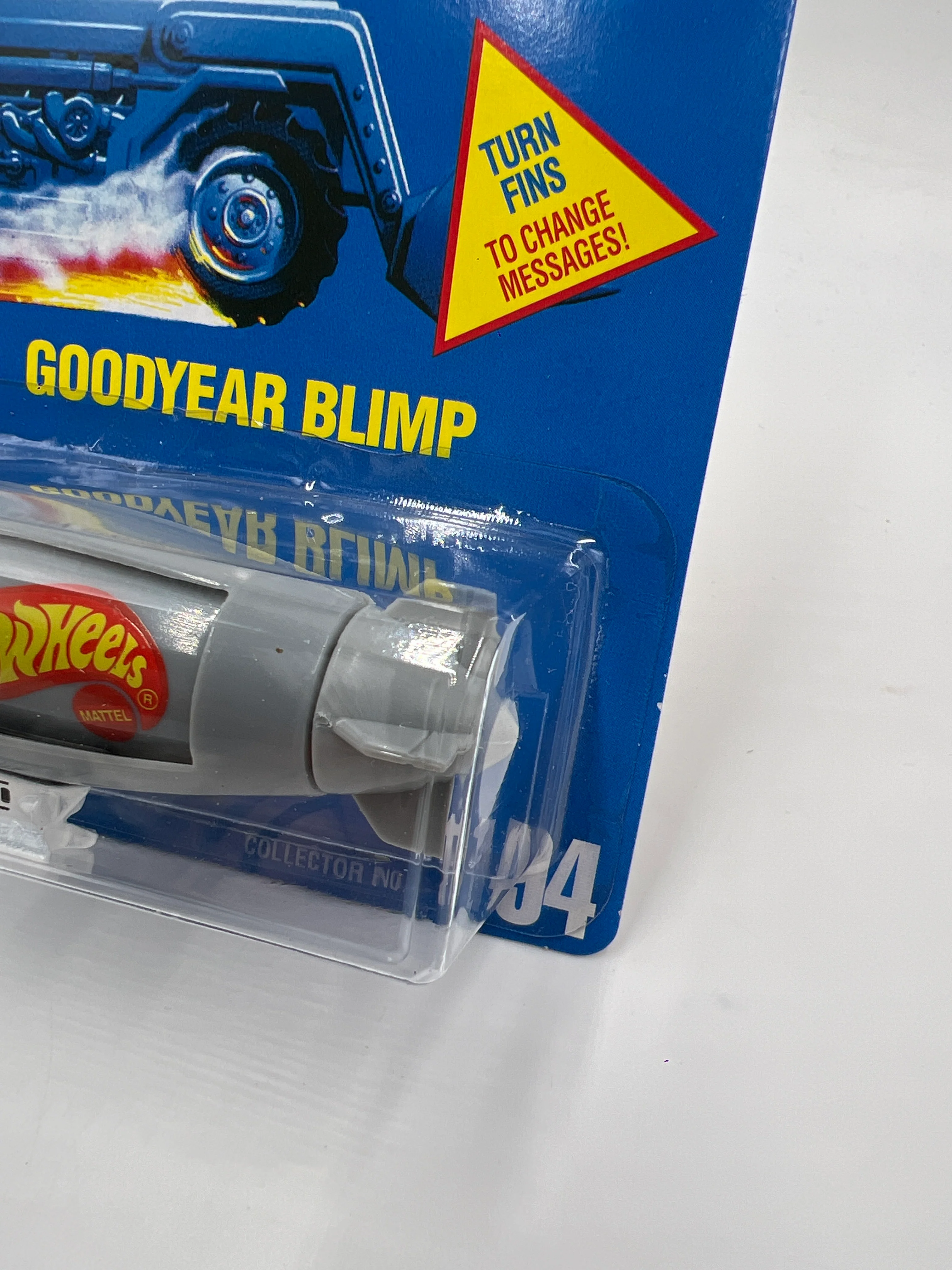 Hot Wheels 30 Years 1992 Authentic Commemorative Replica #194 Goodyear Blimp - Image 3