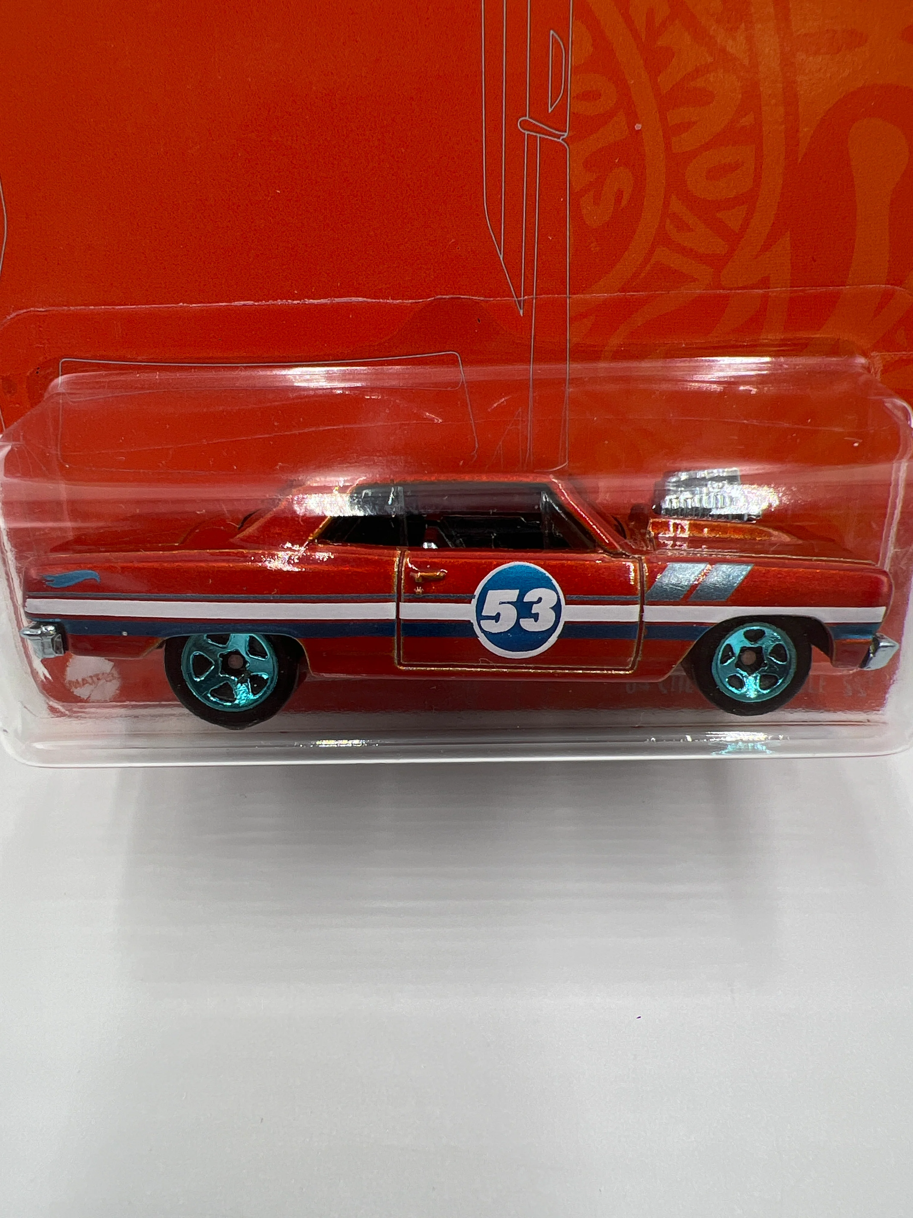 2021 Hot Wheels 53rd Anniversary Set #1 64 Chevy Chevelle SS Orange 153A - Image 3