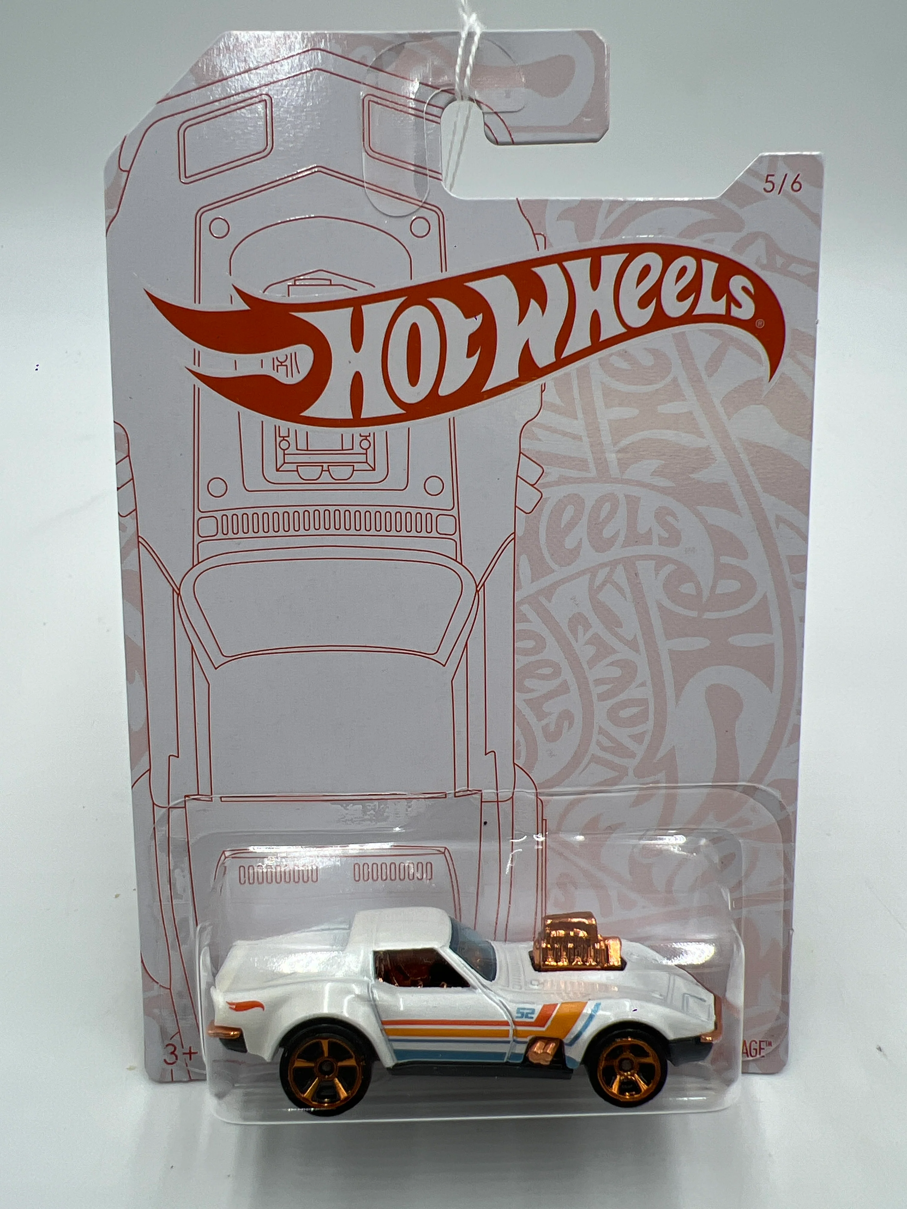 Hot Wheels 52nd Anniversary #5 55 68 Corvette Gas Monkey Garage 152A - Image 2