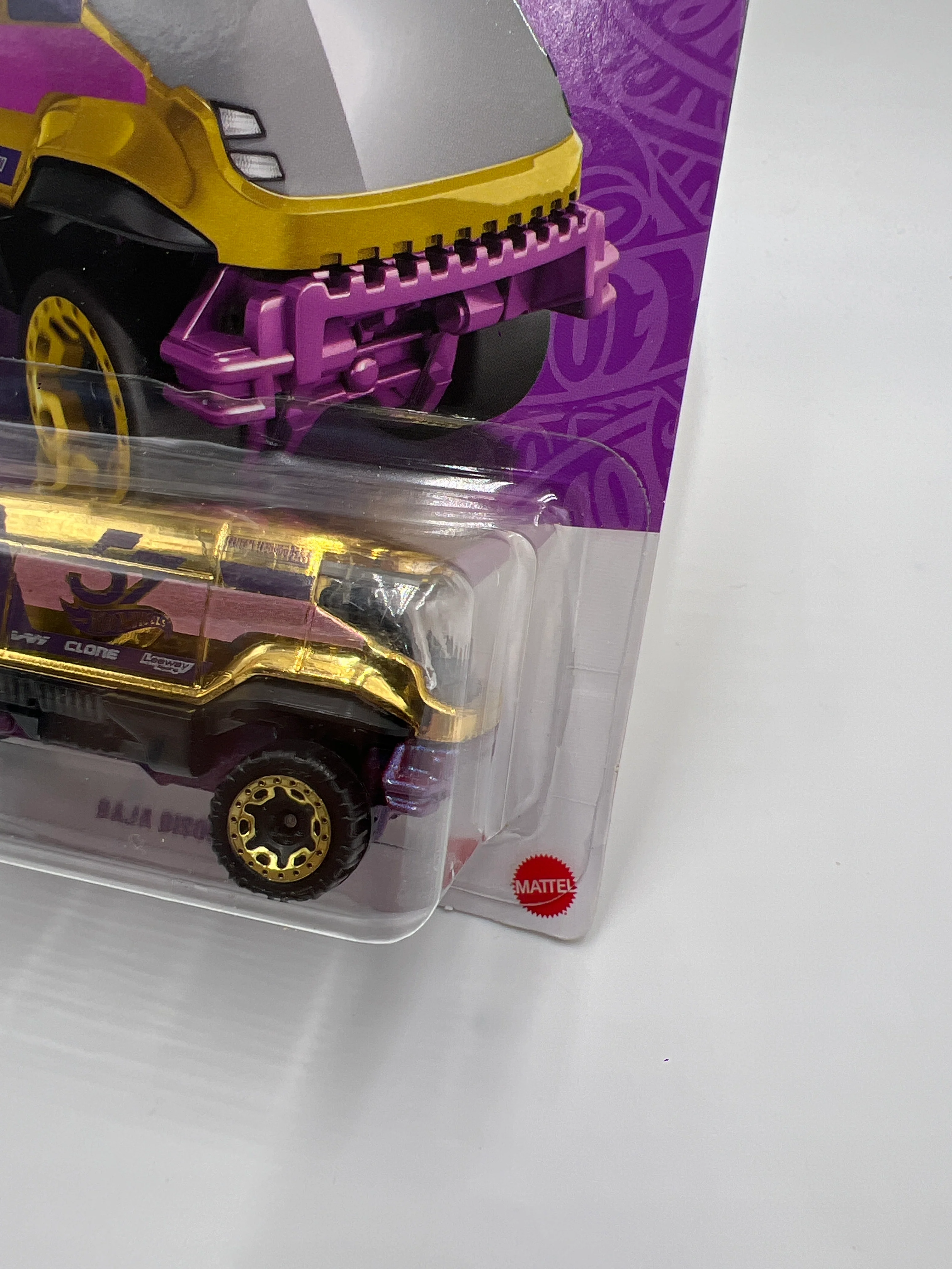 Hot Wheels 57th Anniversary #6 CHASE Baja Bison T5 Gold 161B - Image 3