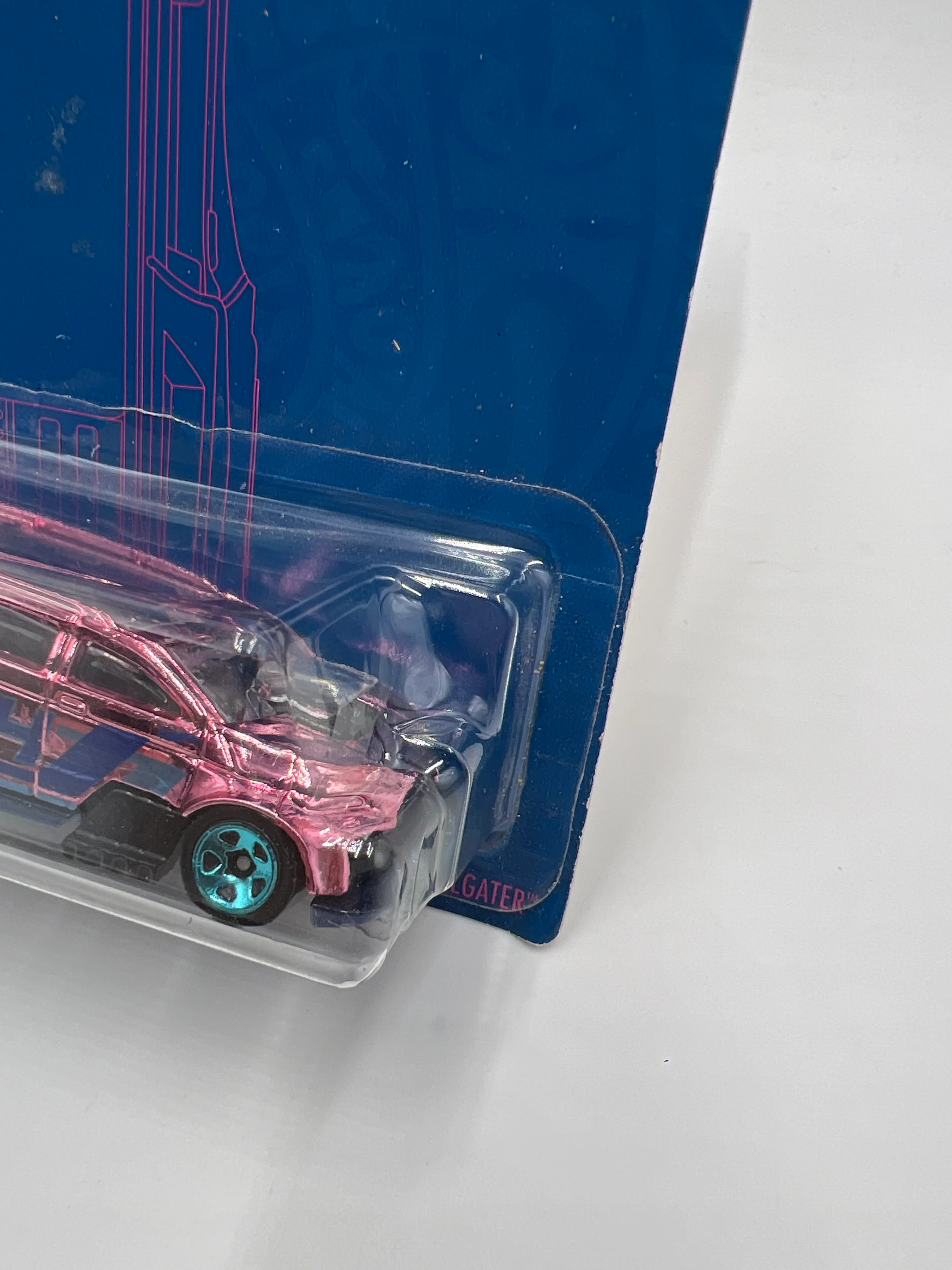 Hot Wheels 54th Anniversary #6 CHASE Nitro Tailgater Pink 161B - Image 3