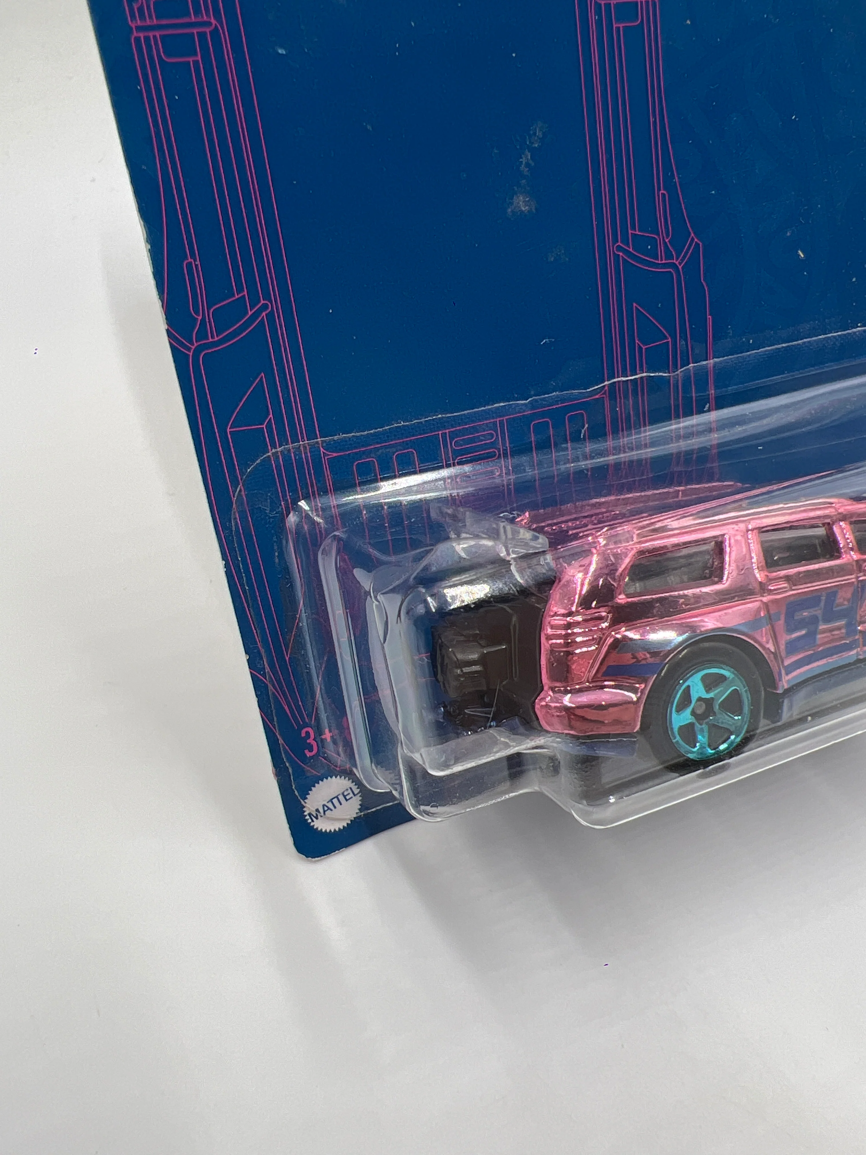 Hot Wheels 54th Anniversary #6 CHASE Nitro Tailgater Pink 161B - Image 4