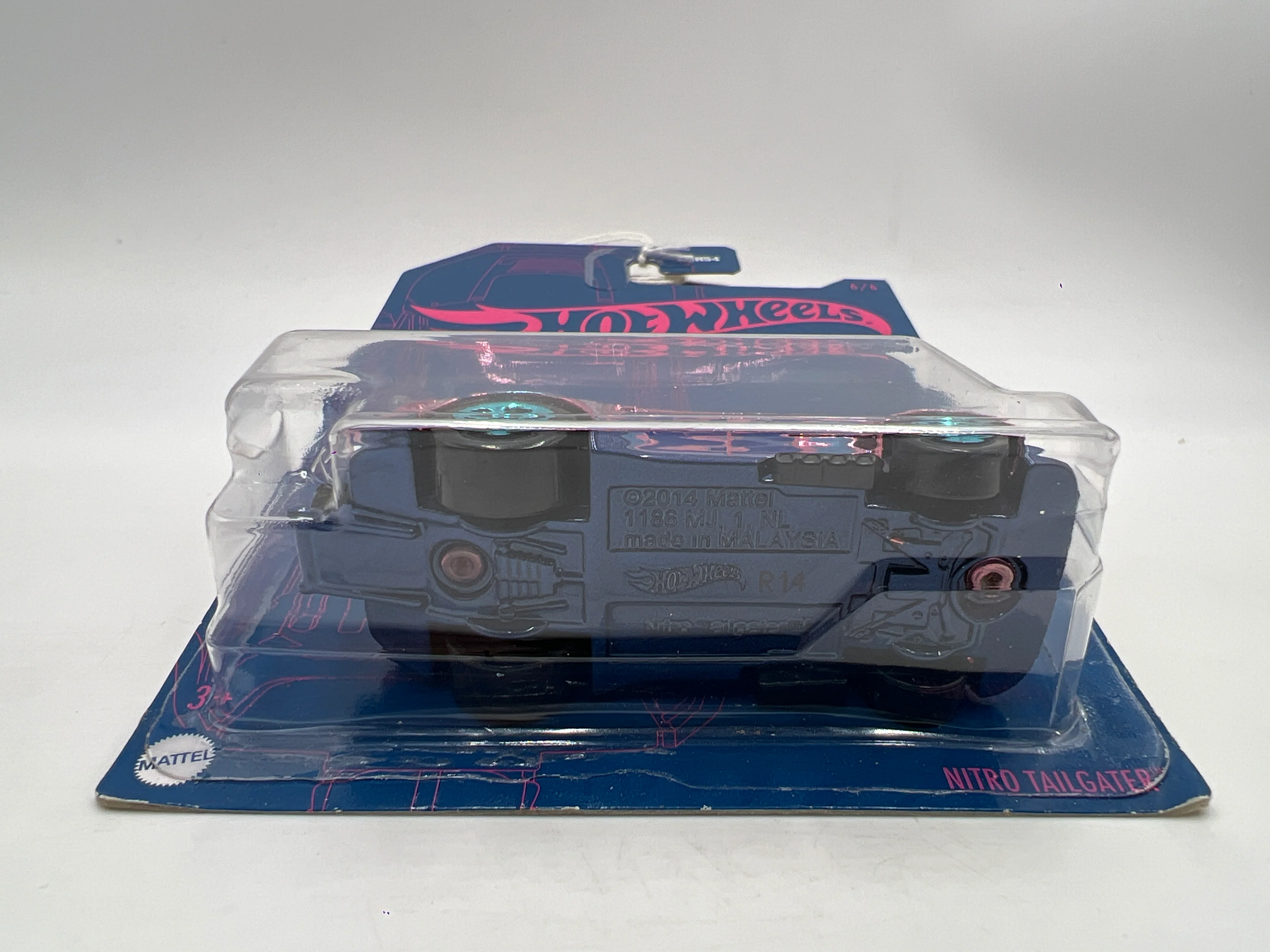 Hot Wheels 54th Anniversary #6 CHASE Nitro Tailgater Pink 161B - Image 5