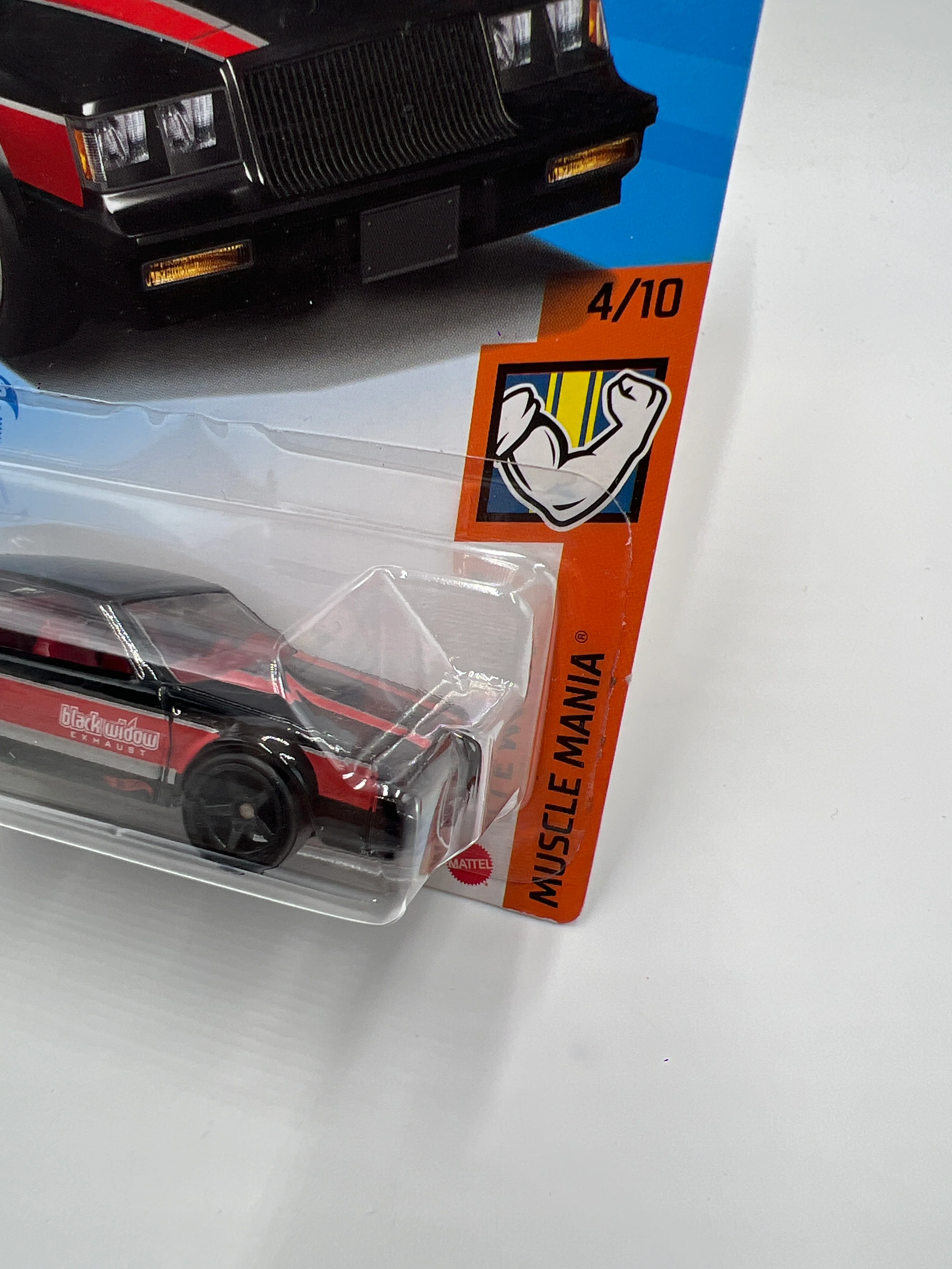 Hot Wheels 87 Buick Regal GNX Black Wheel Swap Custom On Card W/Protector SR - Image 3