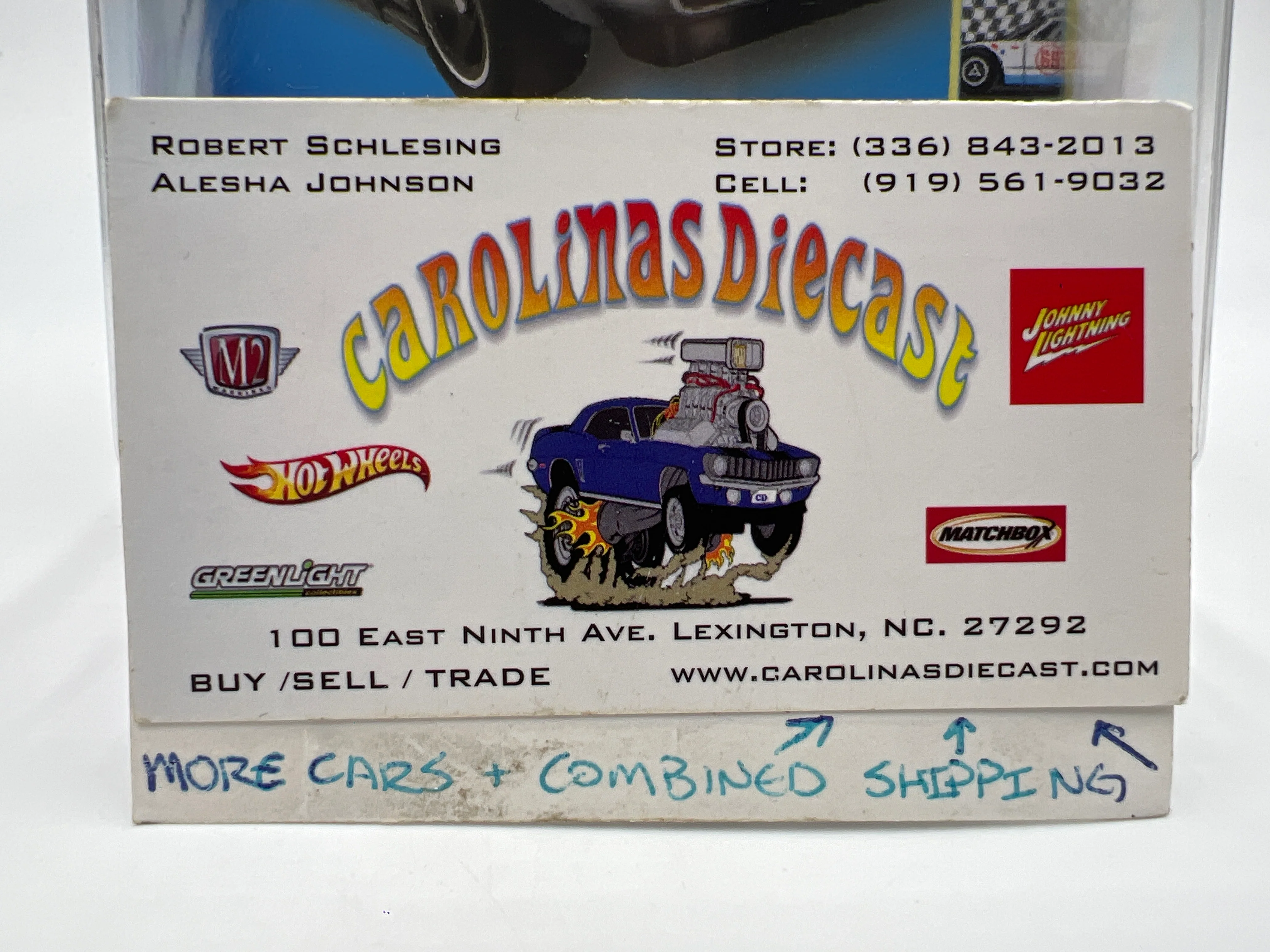 Hot Wheels 69 Copo Corvette Walmart Exclusive Zamac Wheel Swap Custom On Card W/Protector SR - Image 8