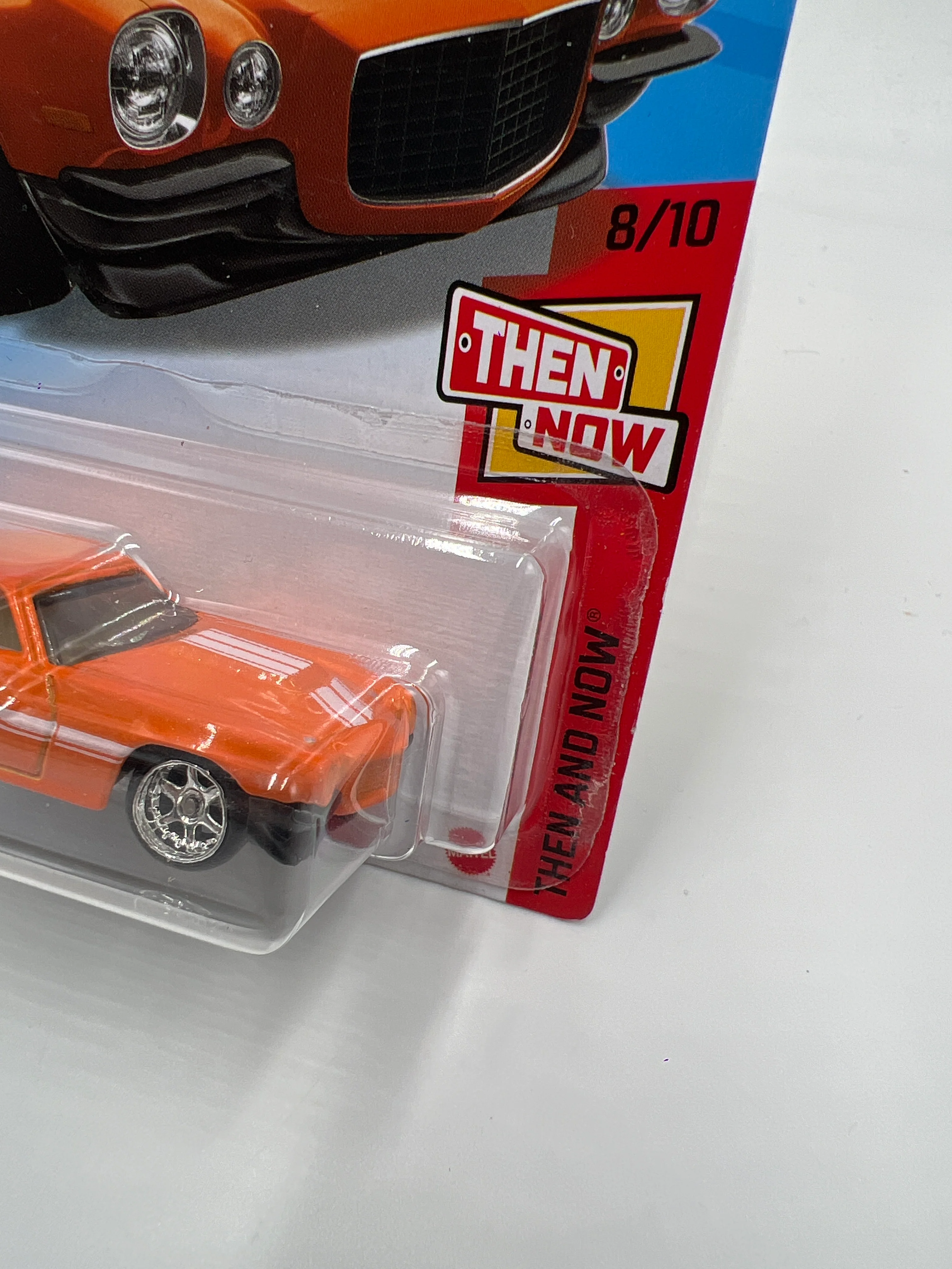 Hot Wheels 70 Chevy Camaro RS Orange Wheel Swap Custom On Card W/Protector SR - Image 4