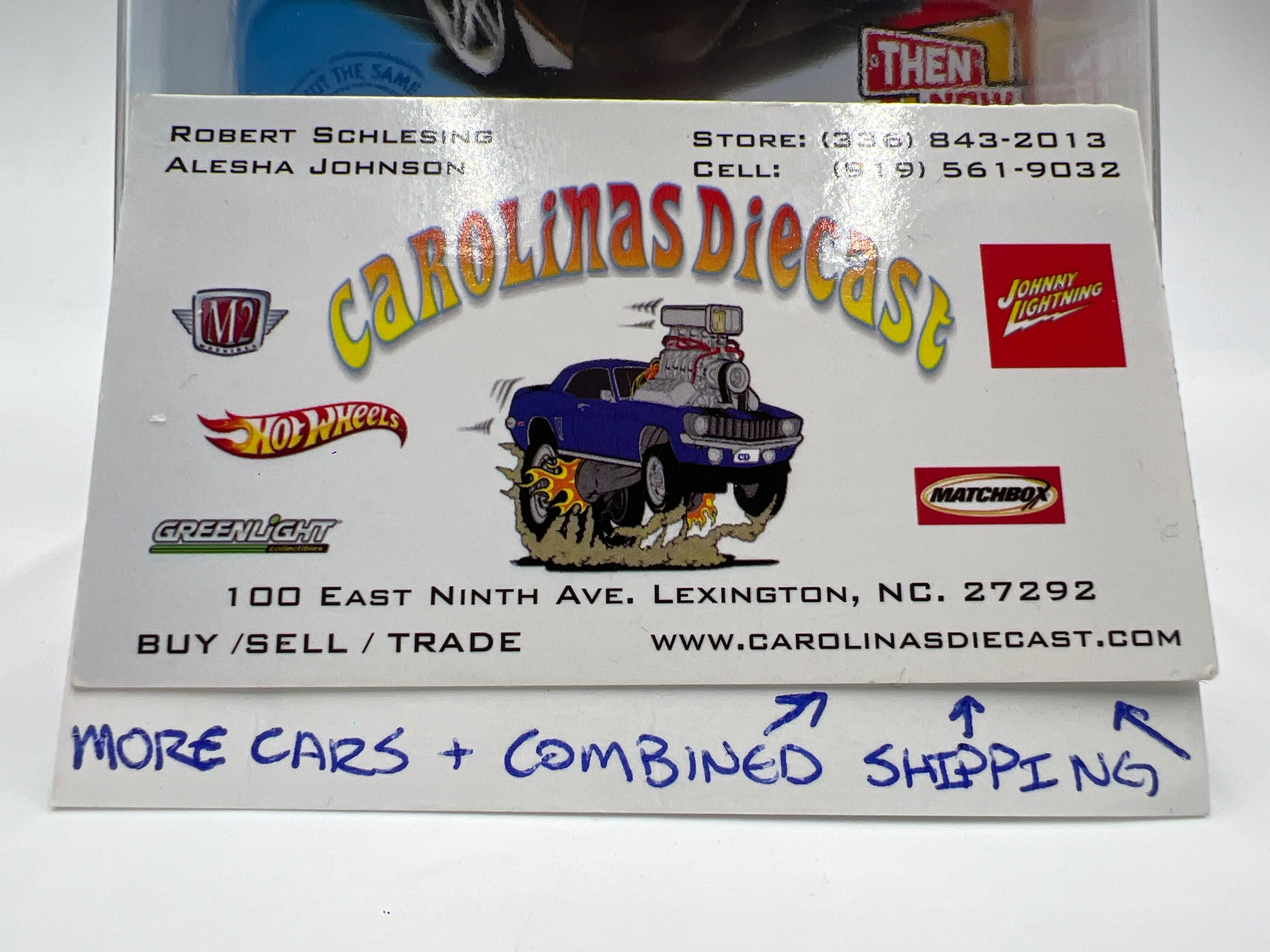 Hot Wheels 17 Ford GT Black Wheel Swap Custom On Card W/Protector SR - Image 9