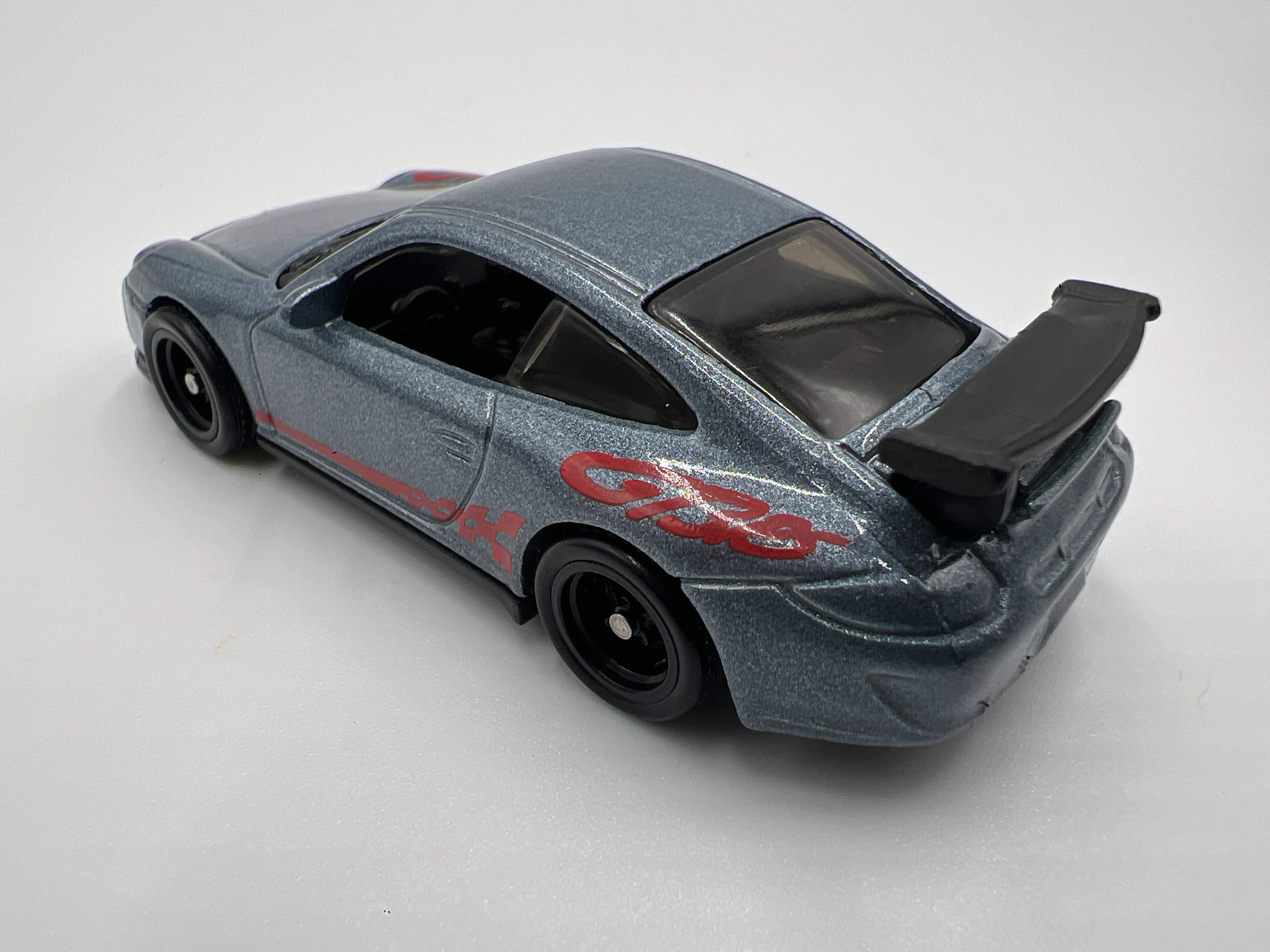 Hot Wheels Porsche 911 GT3 RS Gray CUSTOM - Image 3