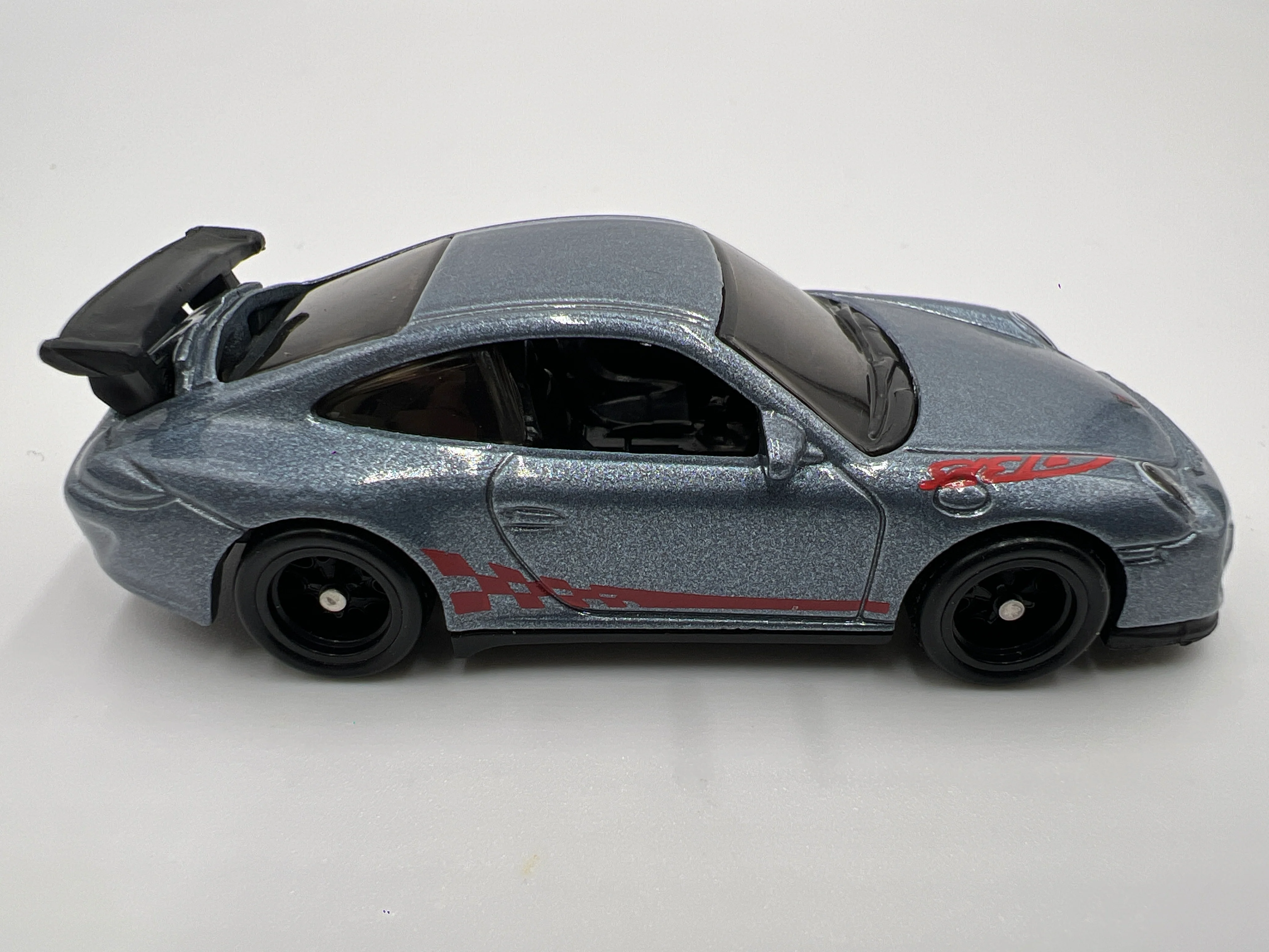 Hot Wheels Porsche 911 GT3 RS Gray CUSTOM - Image 4