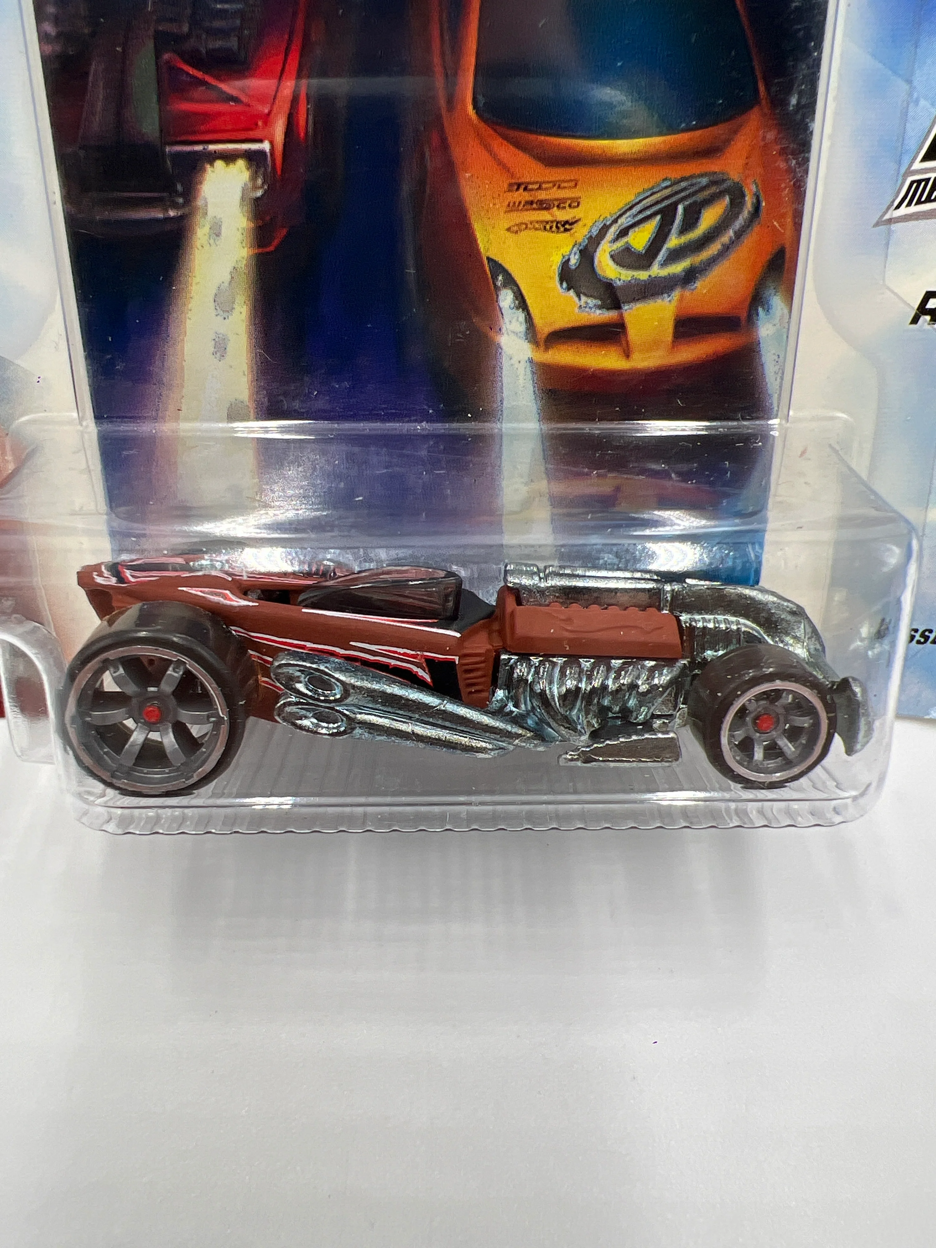 Hot Wheels Acceleracers Metal Maniacs #8 Ratified CM6 Wheels VHTF Card Not Perfect - Image 3