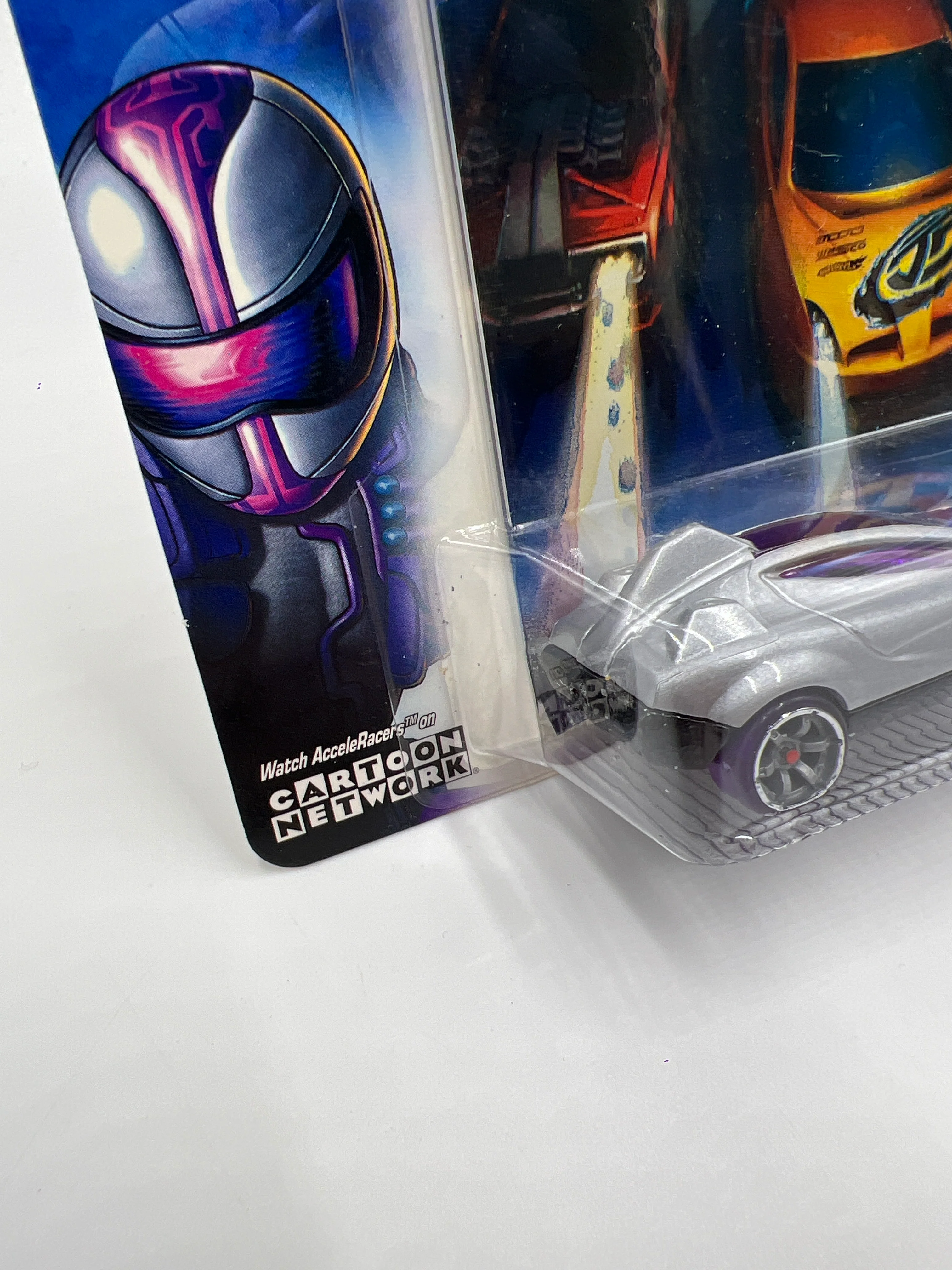 Hot Wheels Acceleracers Silencerz #7 Accelium VHTF - Image 5