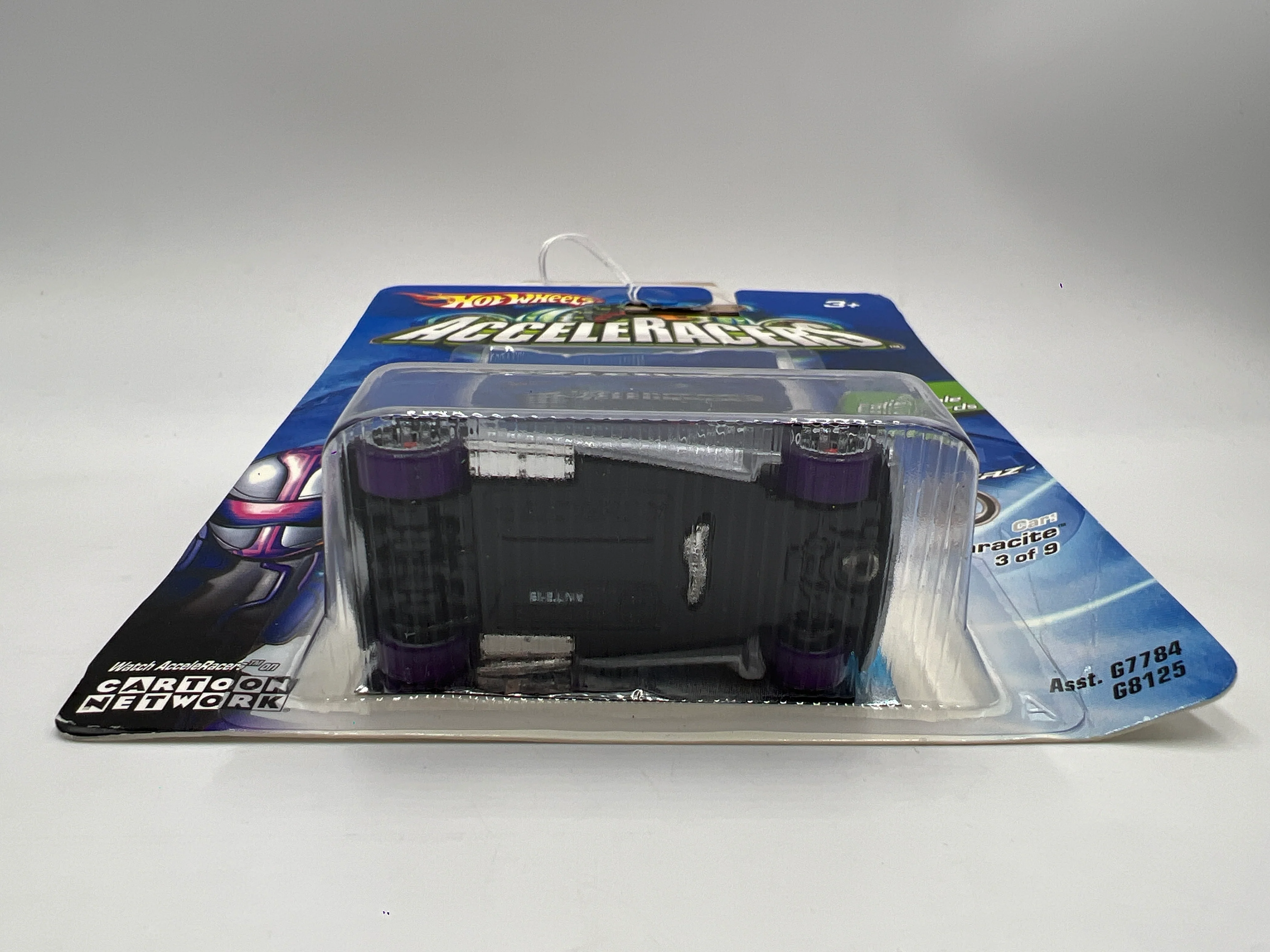 Hot Wheels Acceleracers Silencerz #3 Anthracite VHTF Card Not Perfect - Image 7