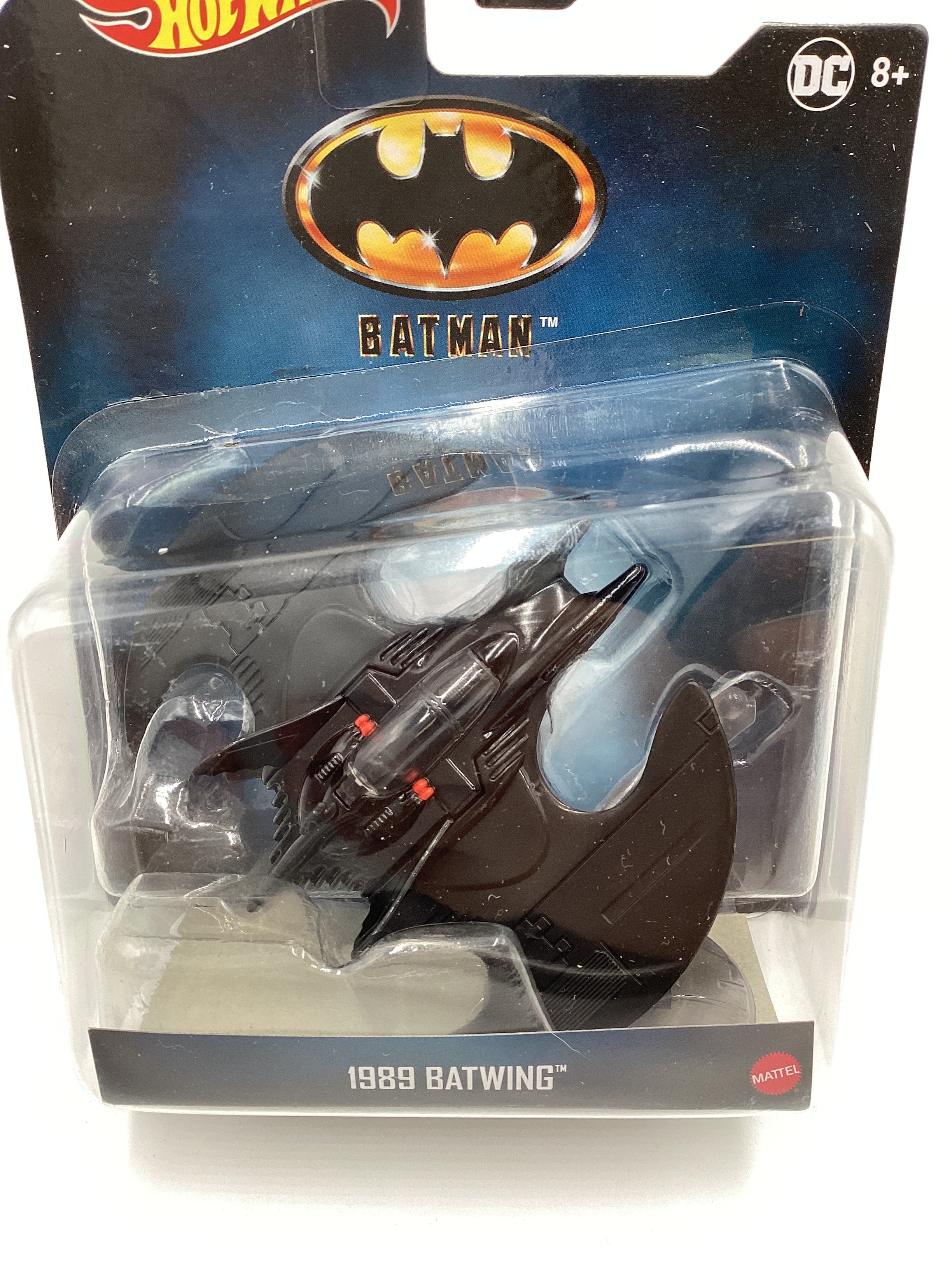 Hot Wheels 1:50 Scale Batman Series 1989 Batwing Black Loose Blister (SR) - Image 3