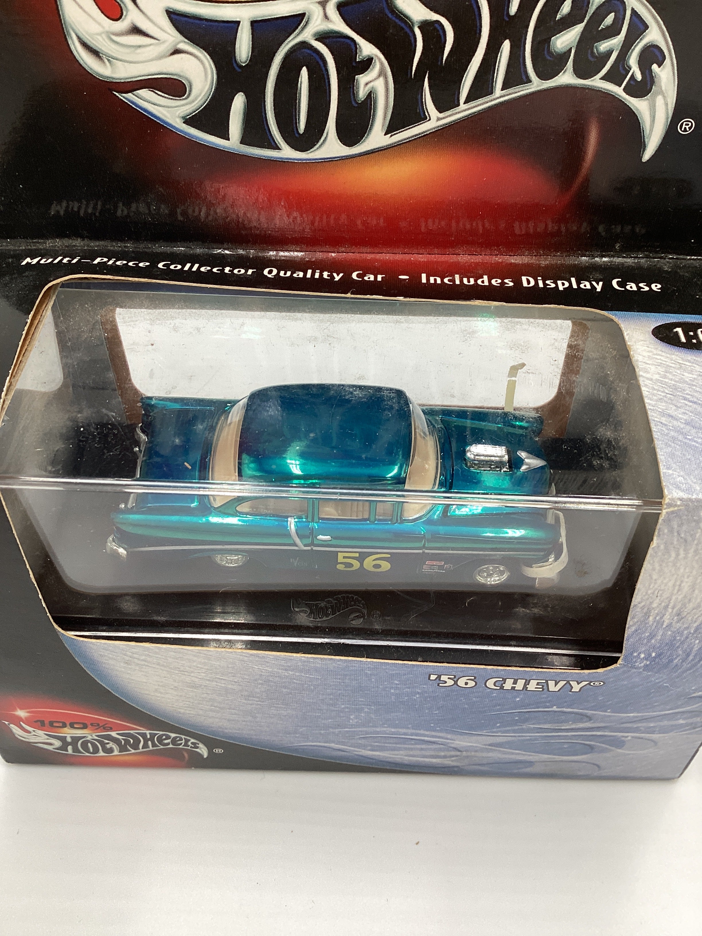 Hot Wheels Black Box 100% 56 Chevy Blue - Image 3