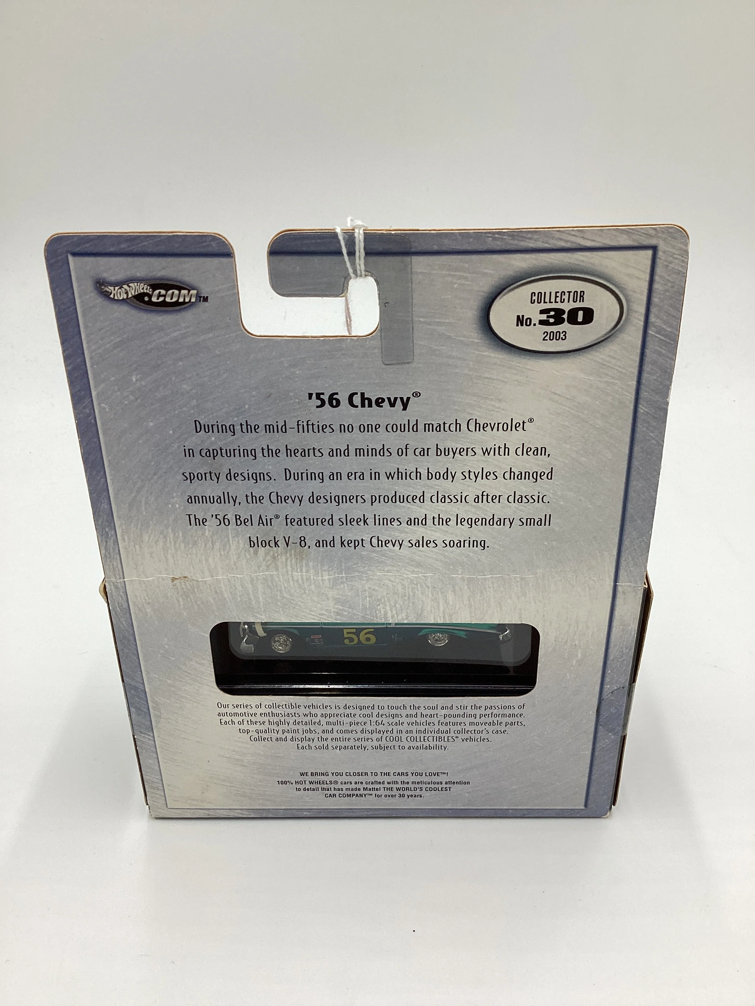 Hot Wheels Black Box 100% 56 Chevy Blue - Image 7