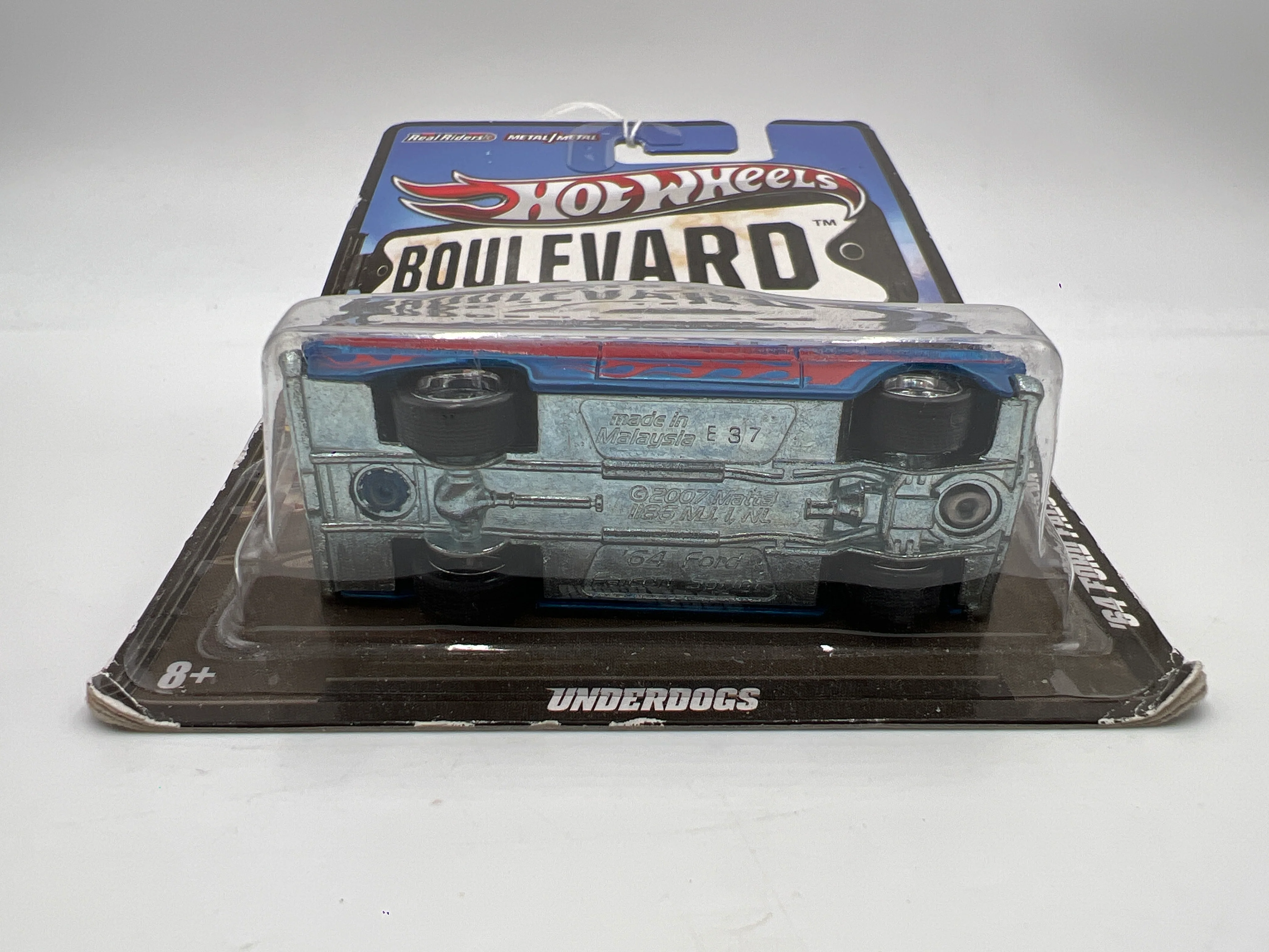 Hot Wheels Boulevard Underdogs 64 Ford Falcon Sprint Blue #3 Card Not Perfect 245F - Image 7