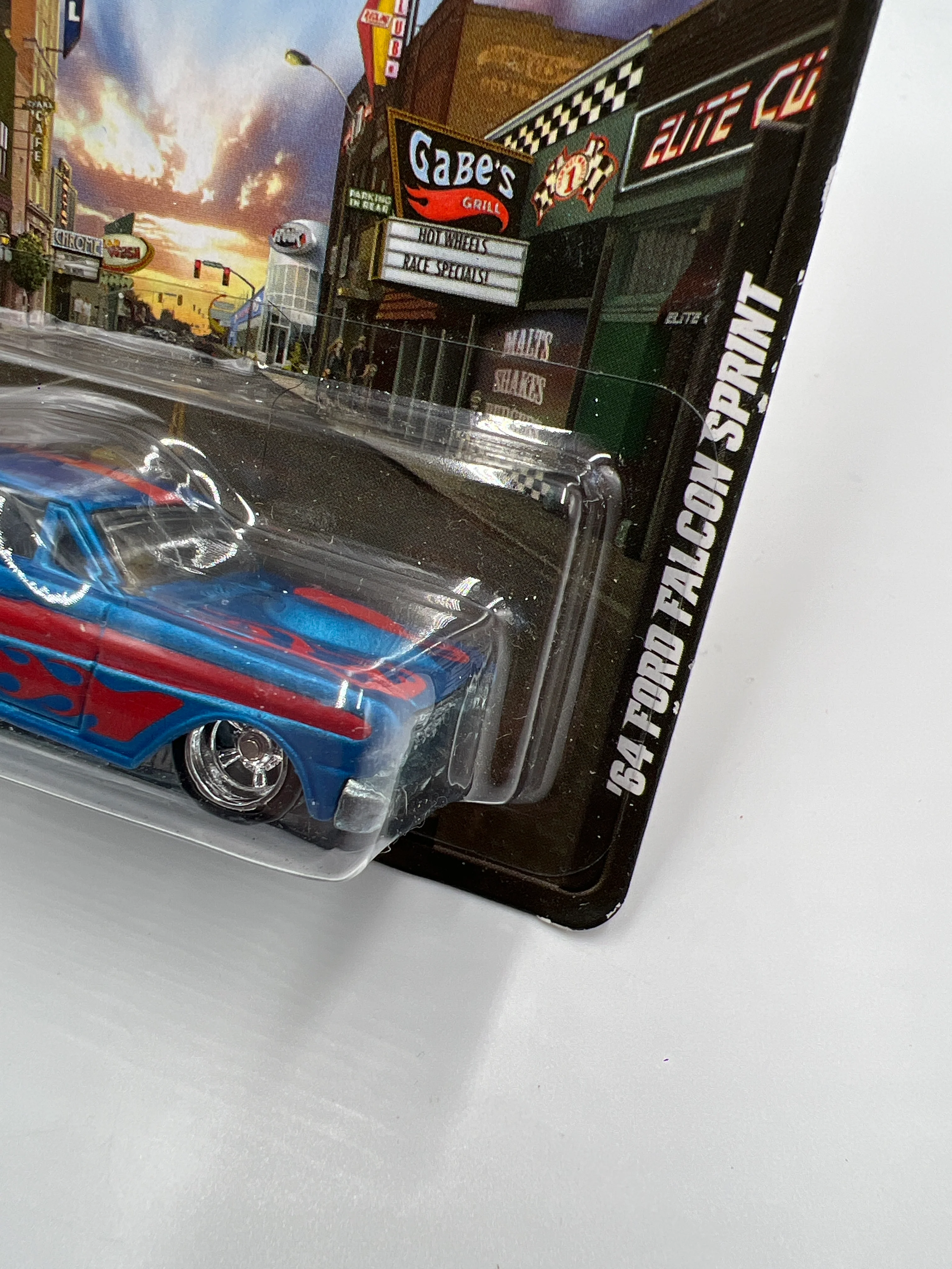 Hot Wheels Boulevard Underdogs 64 Ford Falcon Sprint Blue #2 (SR) - Image 4
