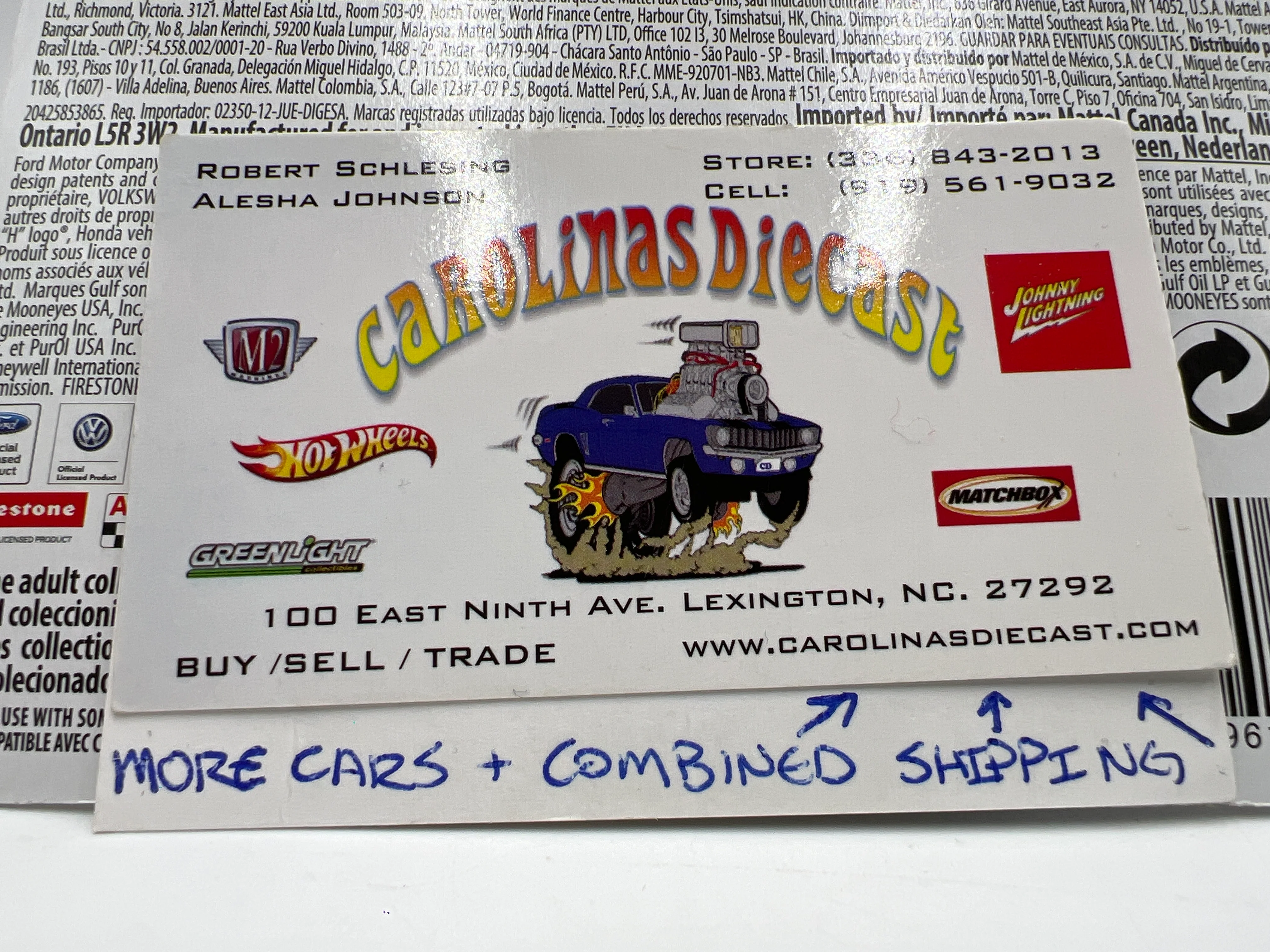 Hot Wheels Car Culture Cargo Carriers #2 Ford Transit Super Van Gulf Blue - Image 8