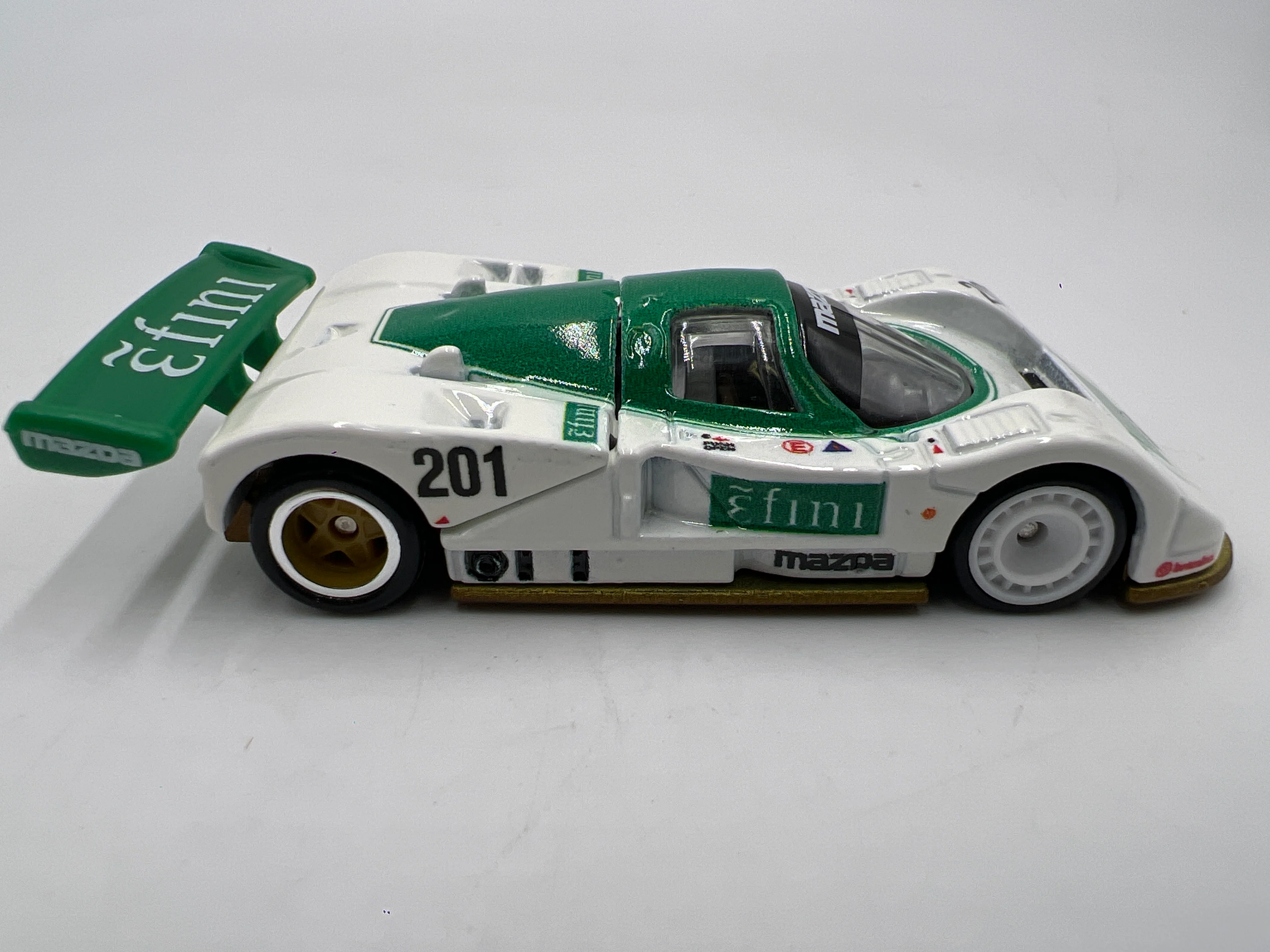 Hot Wheels Team Transport Premium Mazda 787B White Loose - Image 4