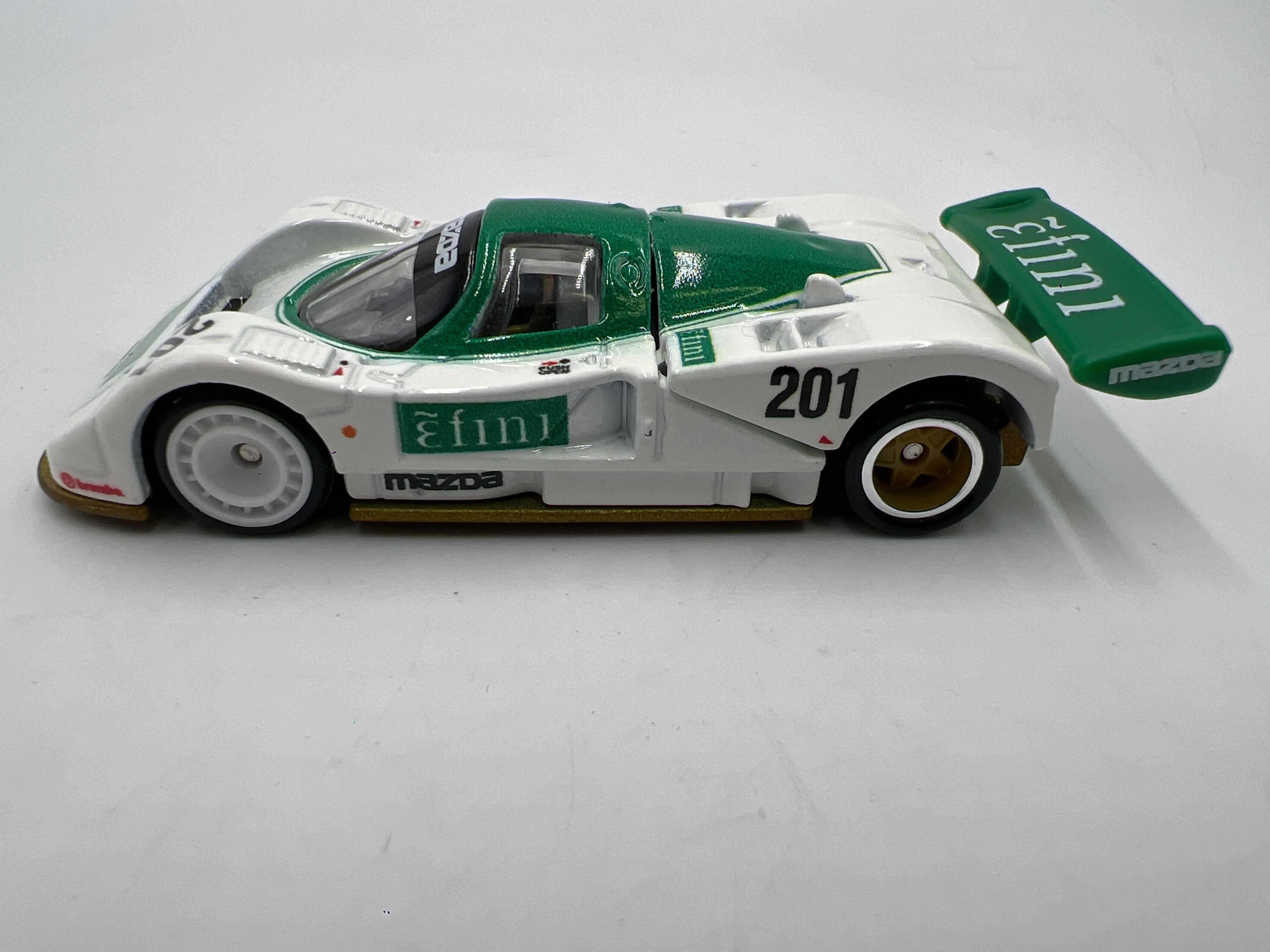 Hot Wheels Team Transport Premium Mazda 787B White Loose - Image 5