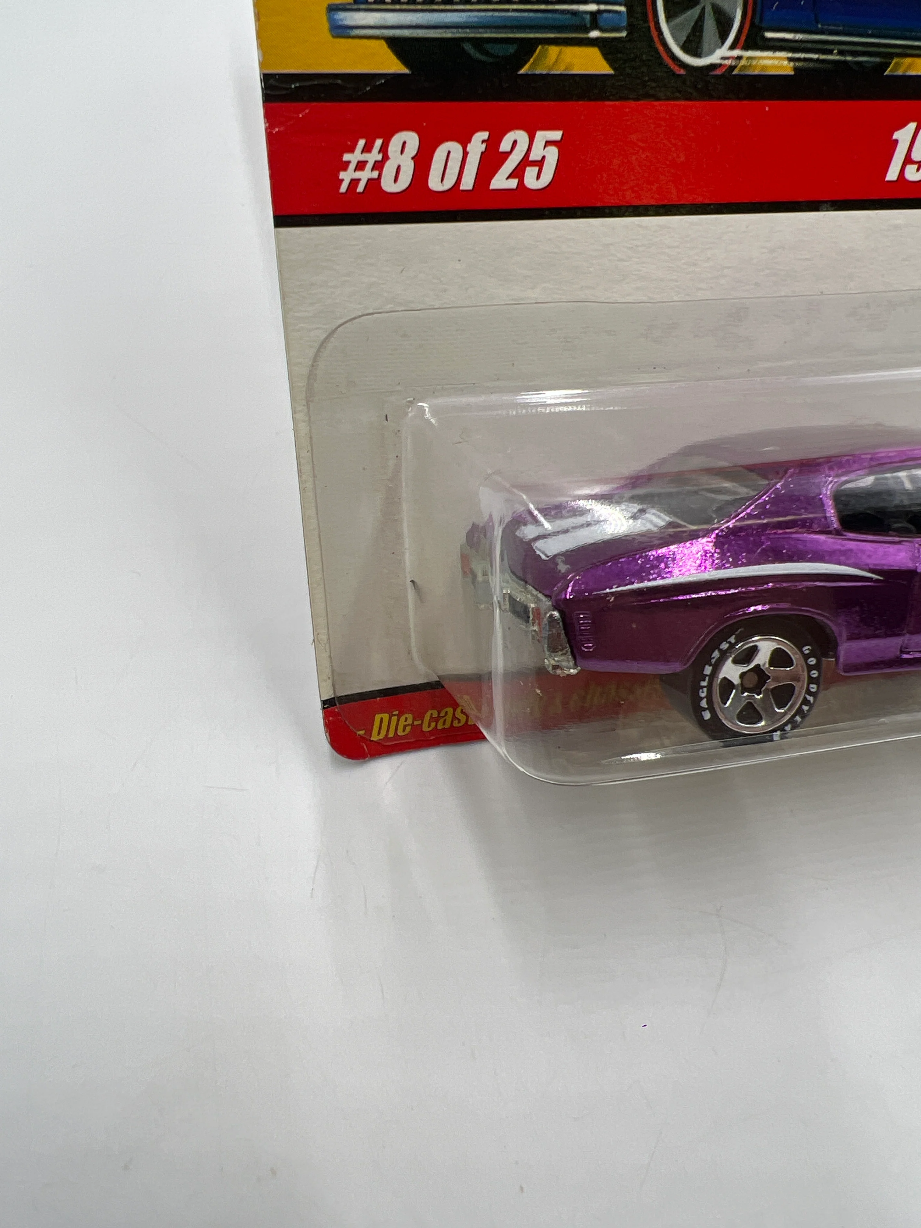 Hot Wheels Classics Series 1 #8 1970 Chevelle Purple - Image 5