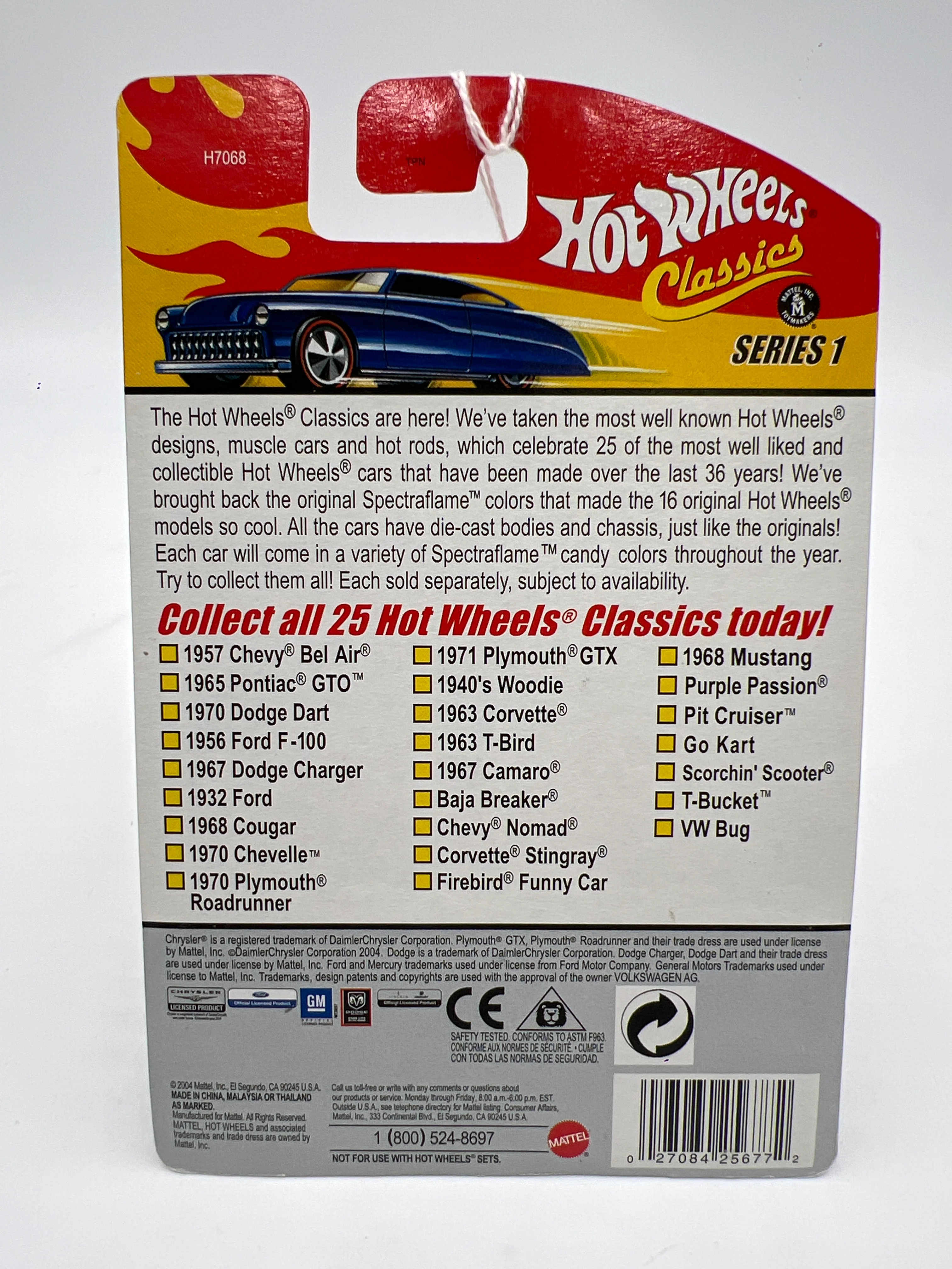 Hot Wheels Classics Series 1 #3 1970 Dodge Dart Gold - Image 6
