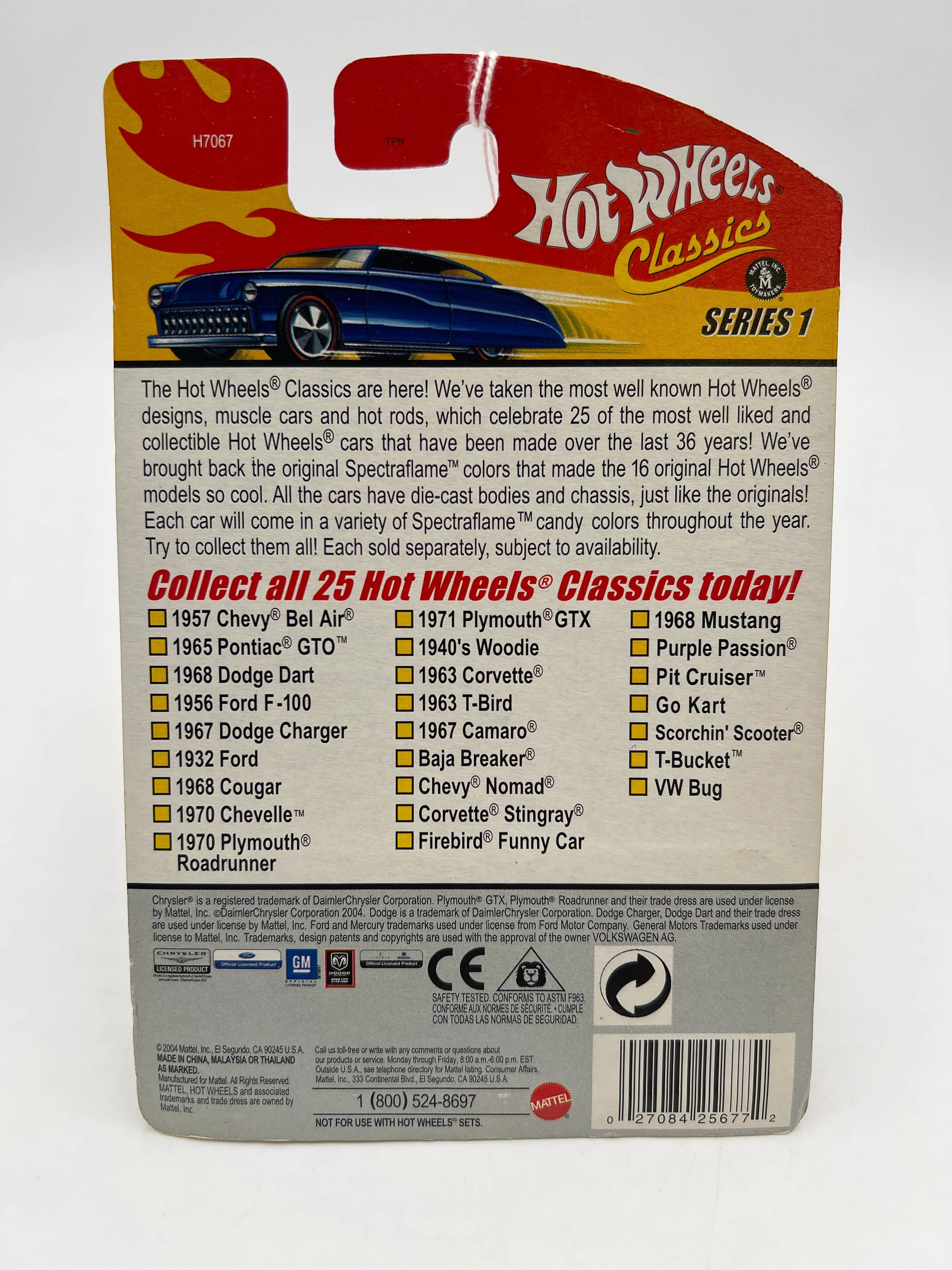 Hot Wheels Classics Series 1 #2 1965 Pontiac GTO Purple - Image 6