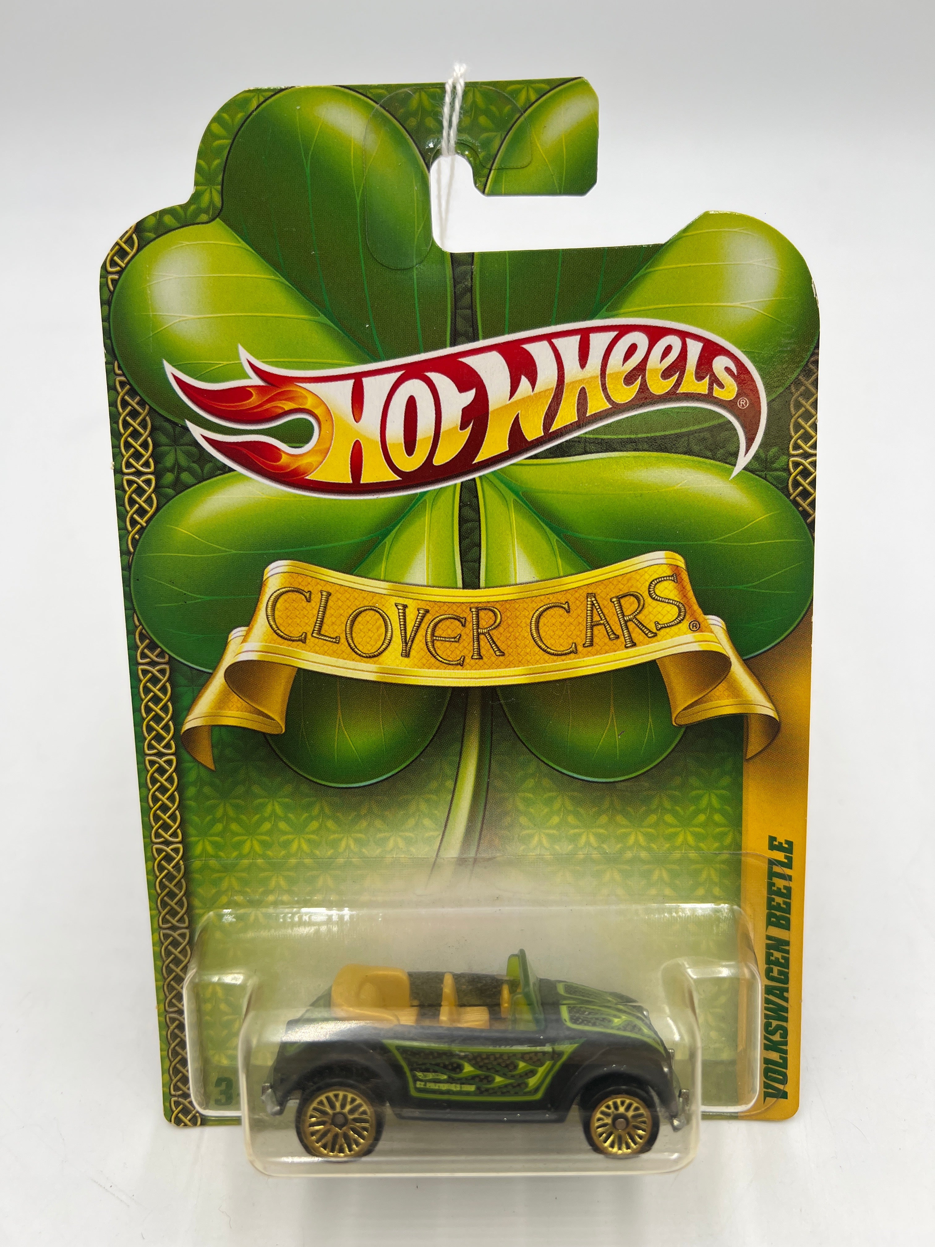 2011 Hot Wheels Clover Cars Volkswagen Beetle 157H - Image 2