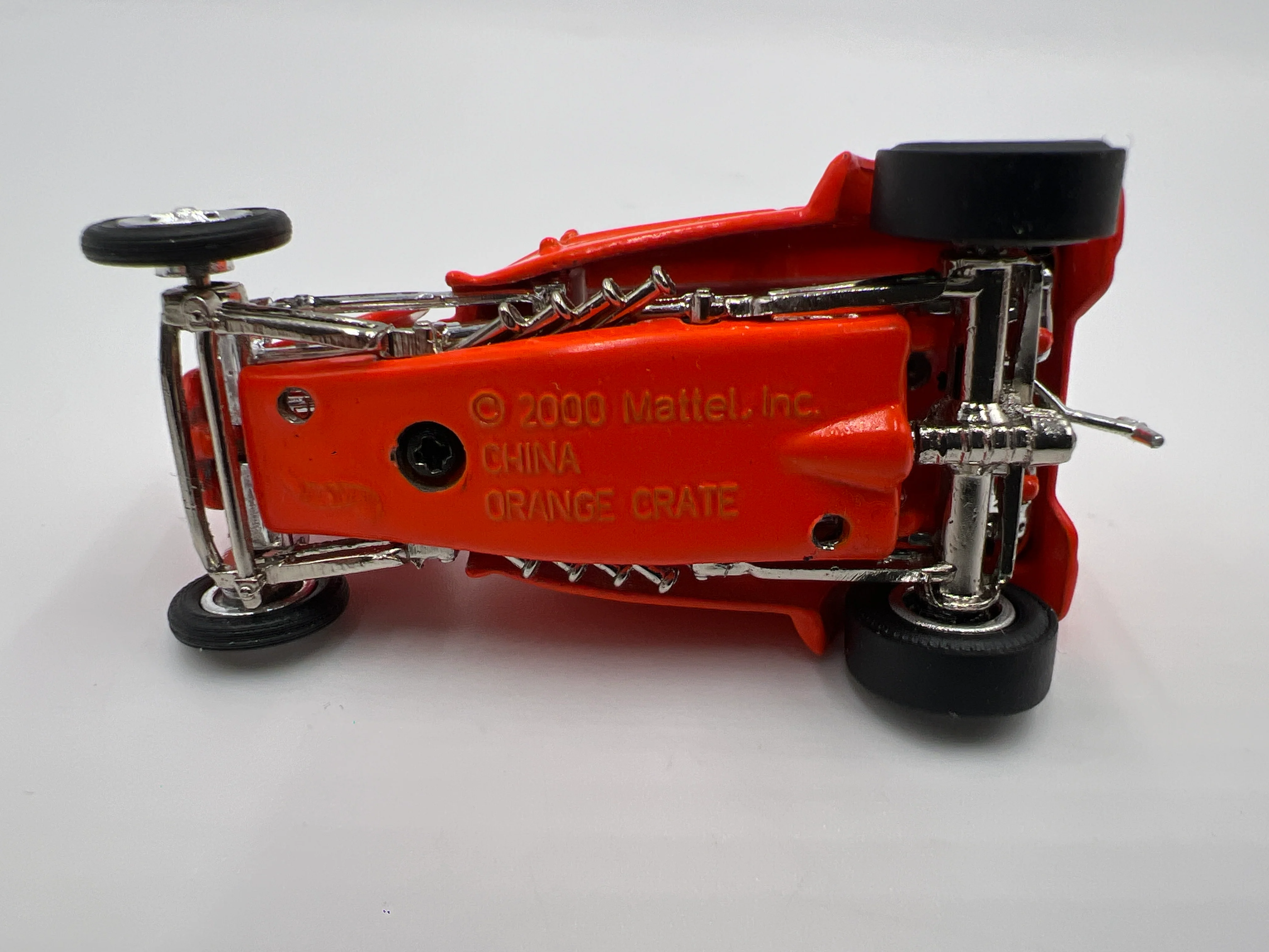 Hot Wheels Collectibles 1/64 Rod & Custom Orange Crate Loose - Image 7