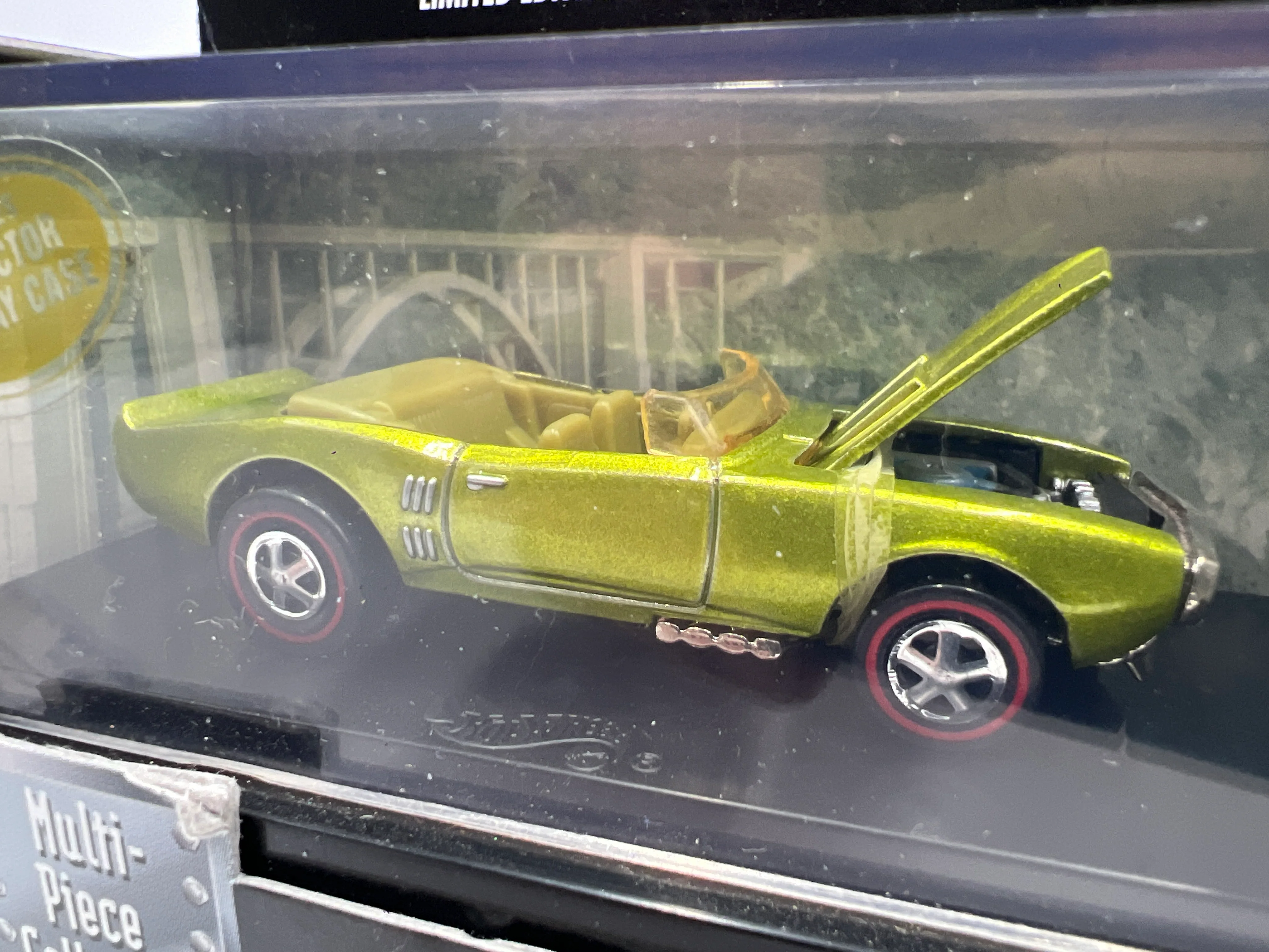 Hot Wheels Collectibles Black Box 68 Custom Firebird Convertible Green WR - Image 3