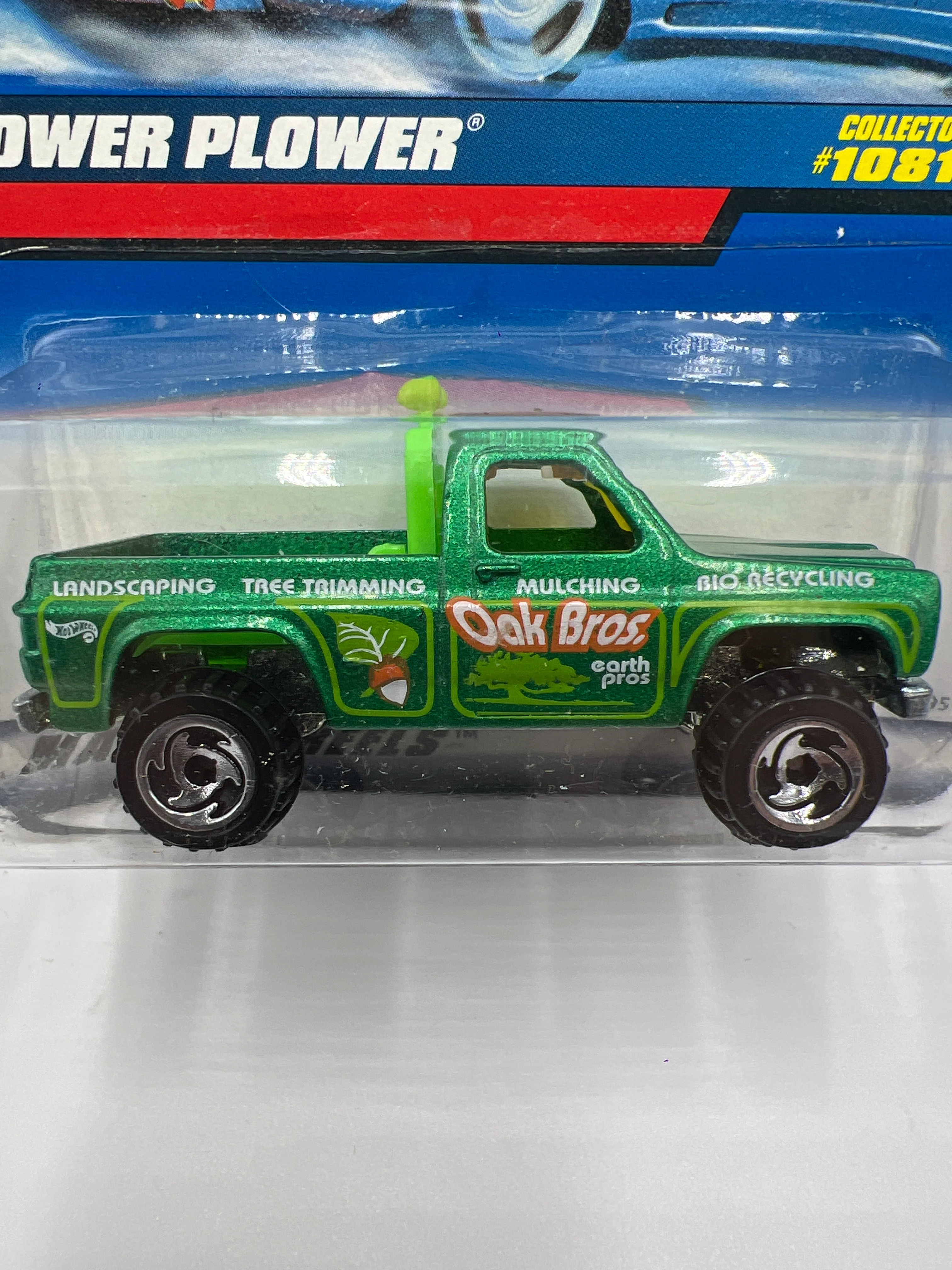 Hot Wheels Collector #1081 Power Plower Green 240F - Image 3