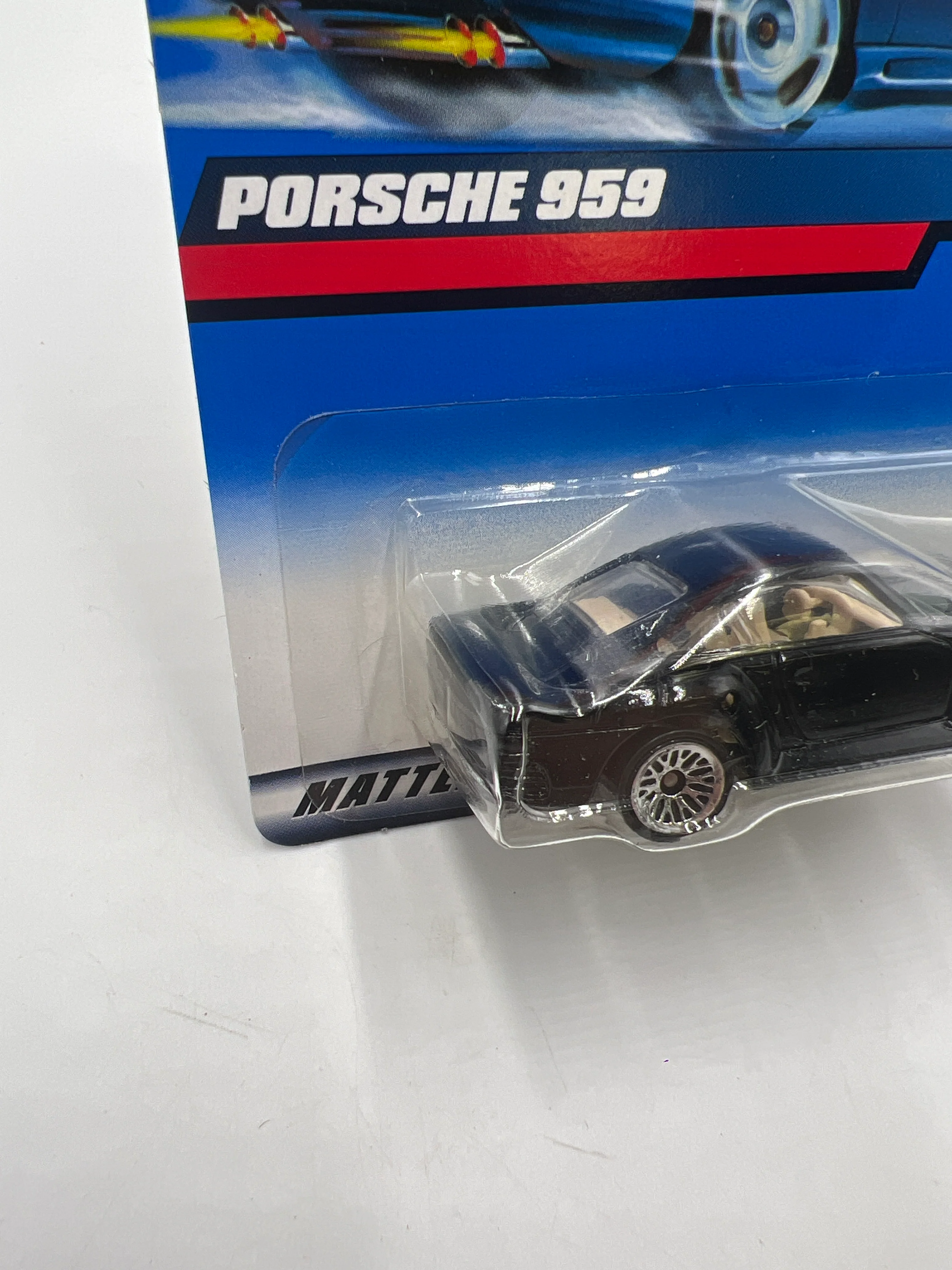 1999 Hot Wheels First Editions #1054 Porsche 959 Black 101C - Image 5