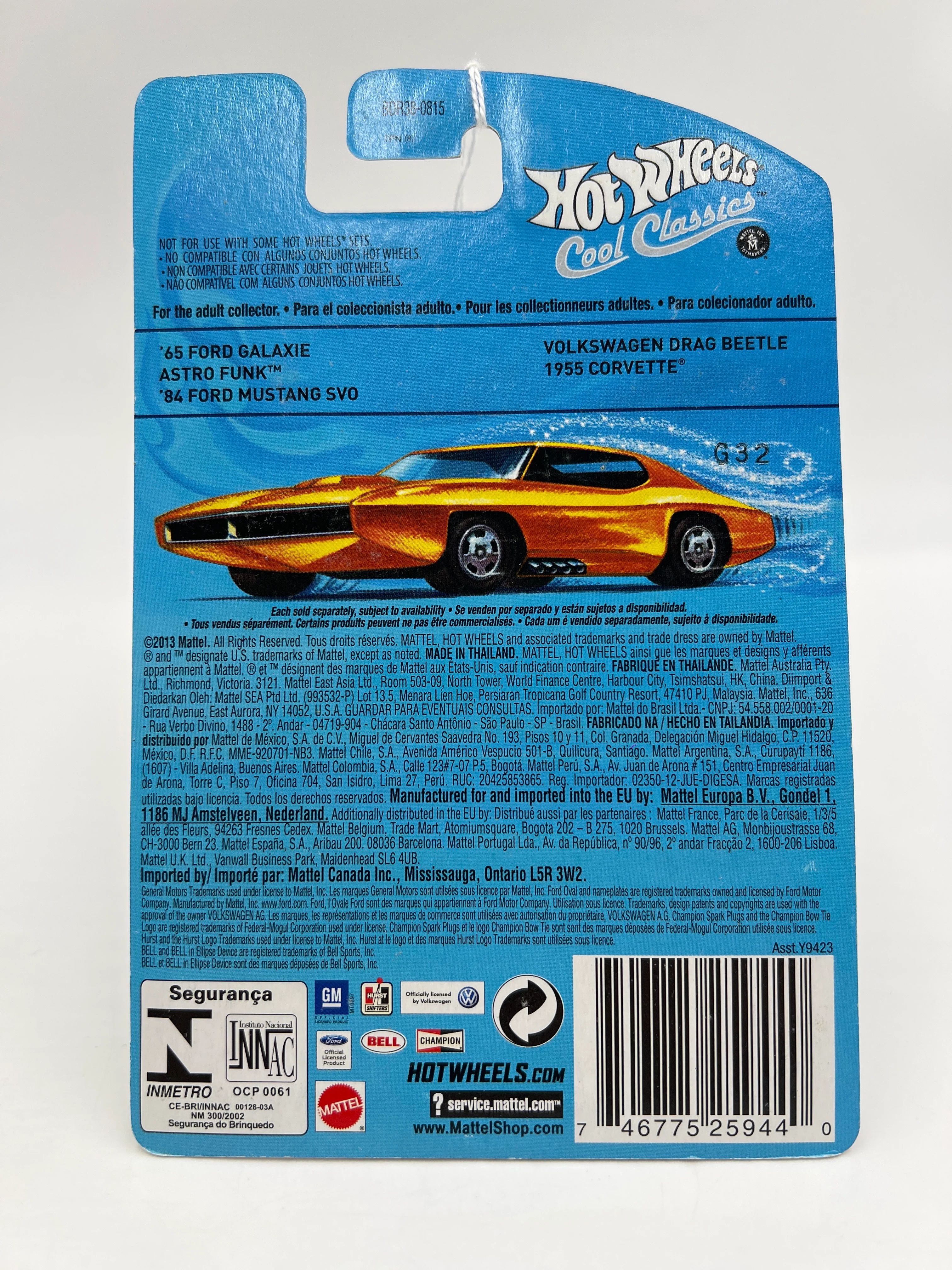 Hot Wheels Cool Classics #17 Astro Funk Spectrafrost Antifreeze SR - Image 6