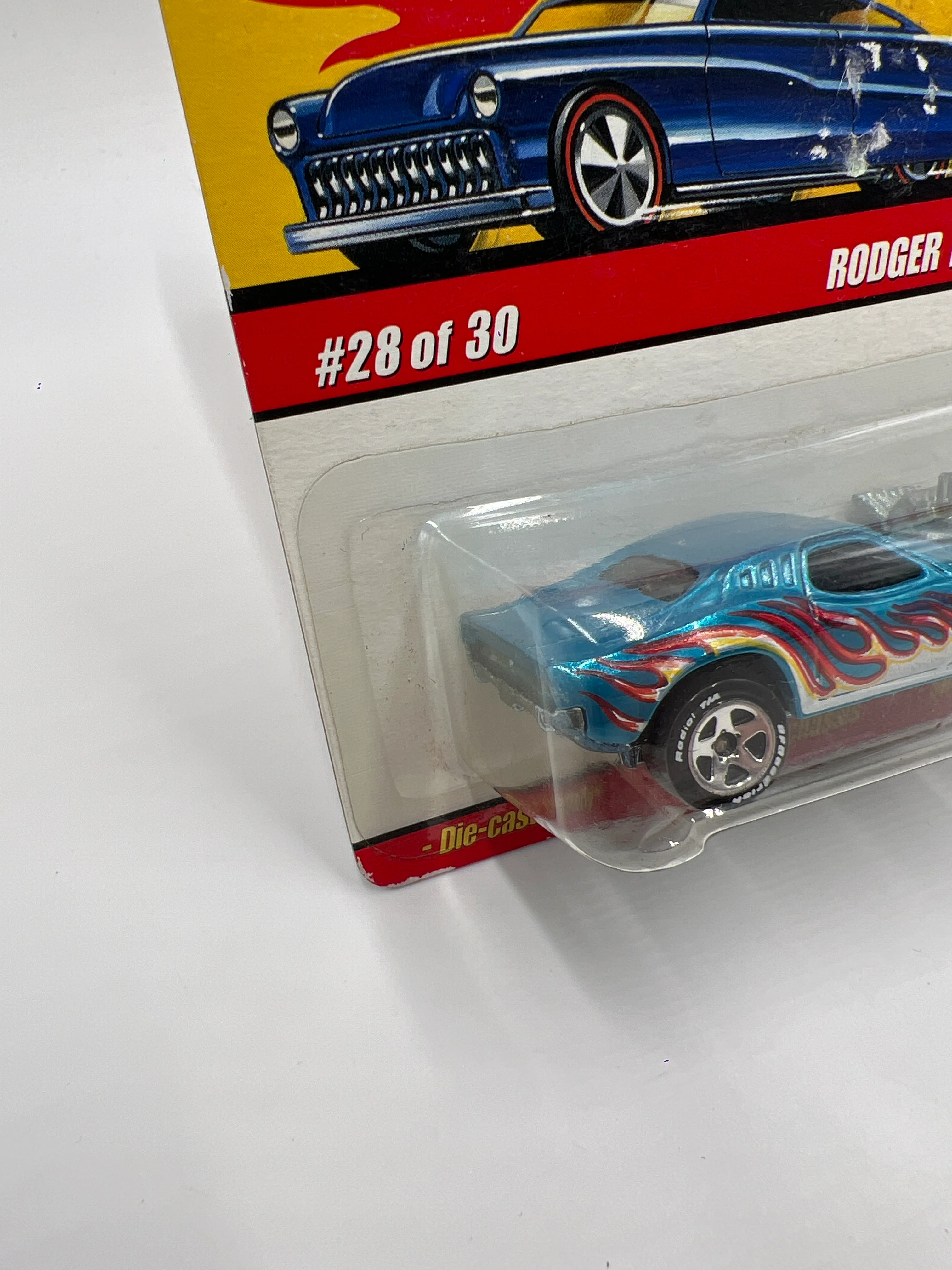 Hot Wheels Classics Series 3 #28 Rodger Dodger Spectraflame Blue SR - Image 4