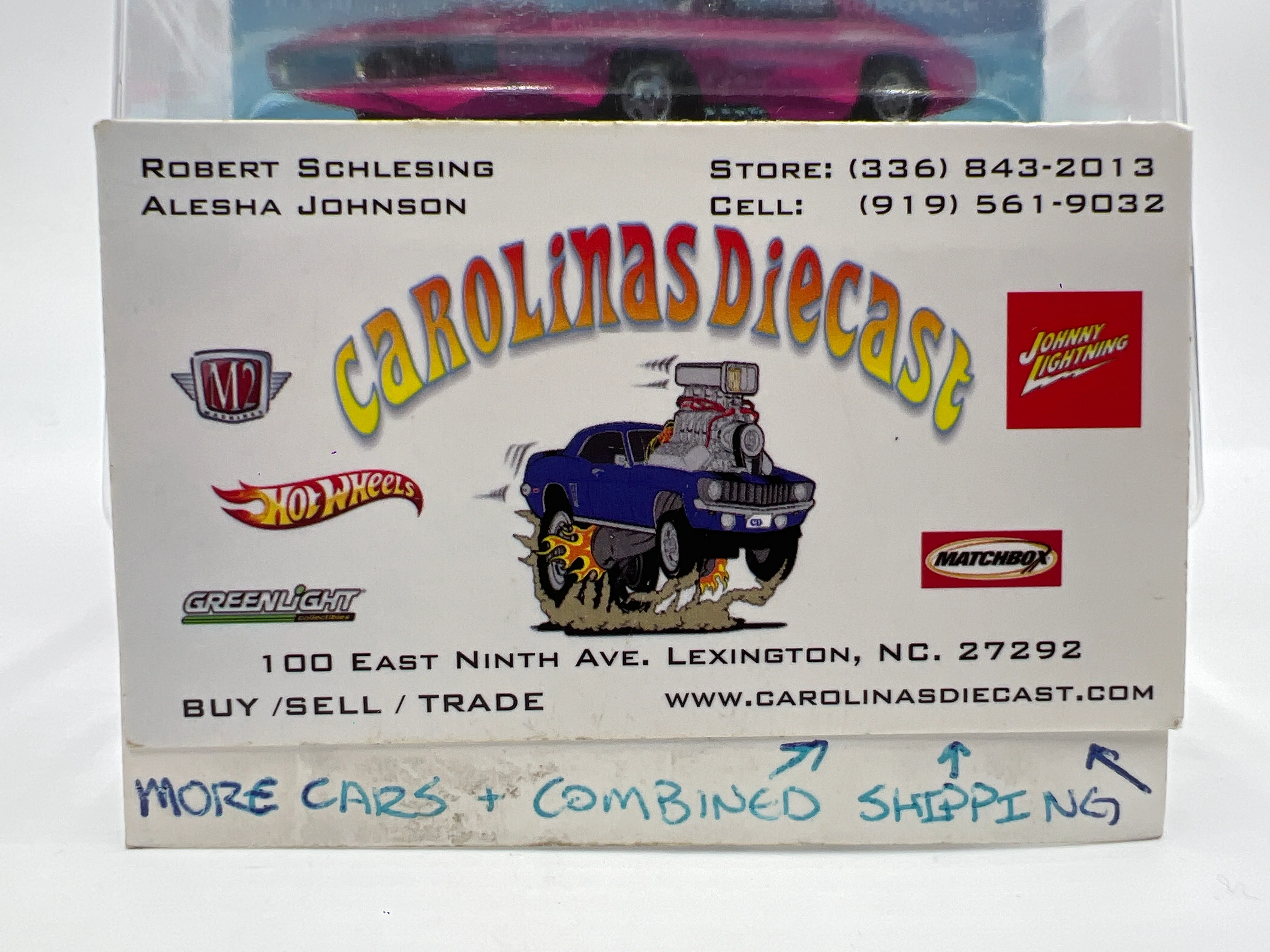 Hot Wheels Cool Classics #11 85 Honda CR-X Spectrafrost Blue W/Protector - Image 8