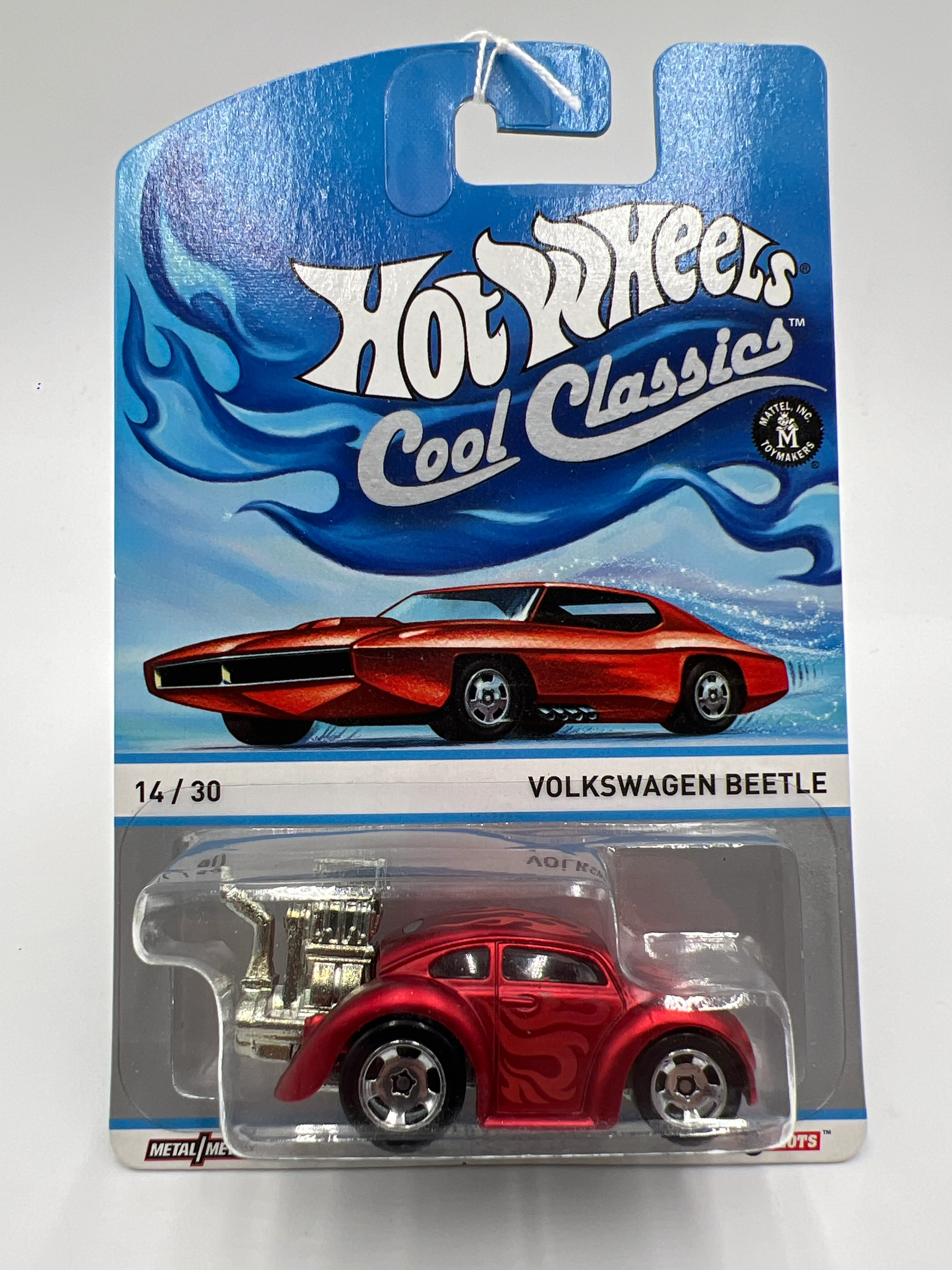 Hot Wheels Cool Classics #14 Volkswagen Beetle Spectrafrost Red SR - Image 2