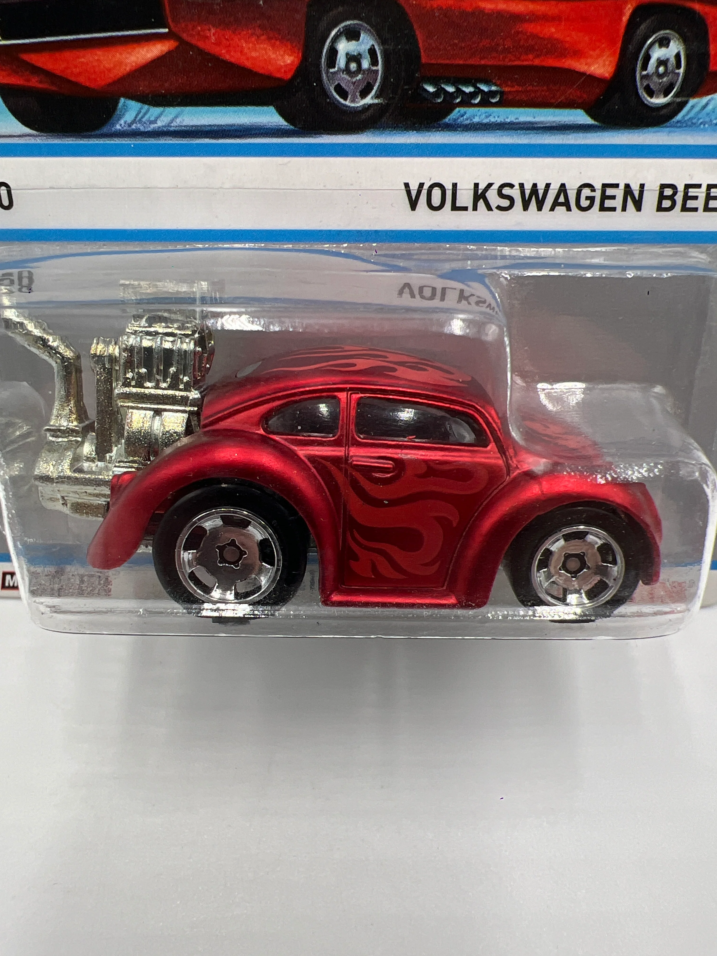 Hot Wheels Cool Classics #14 Volkswagen Beetle Spectrafrost Red SR - Image 3