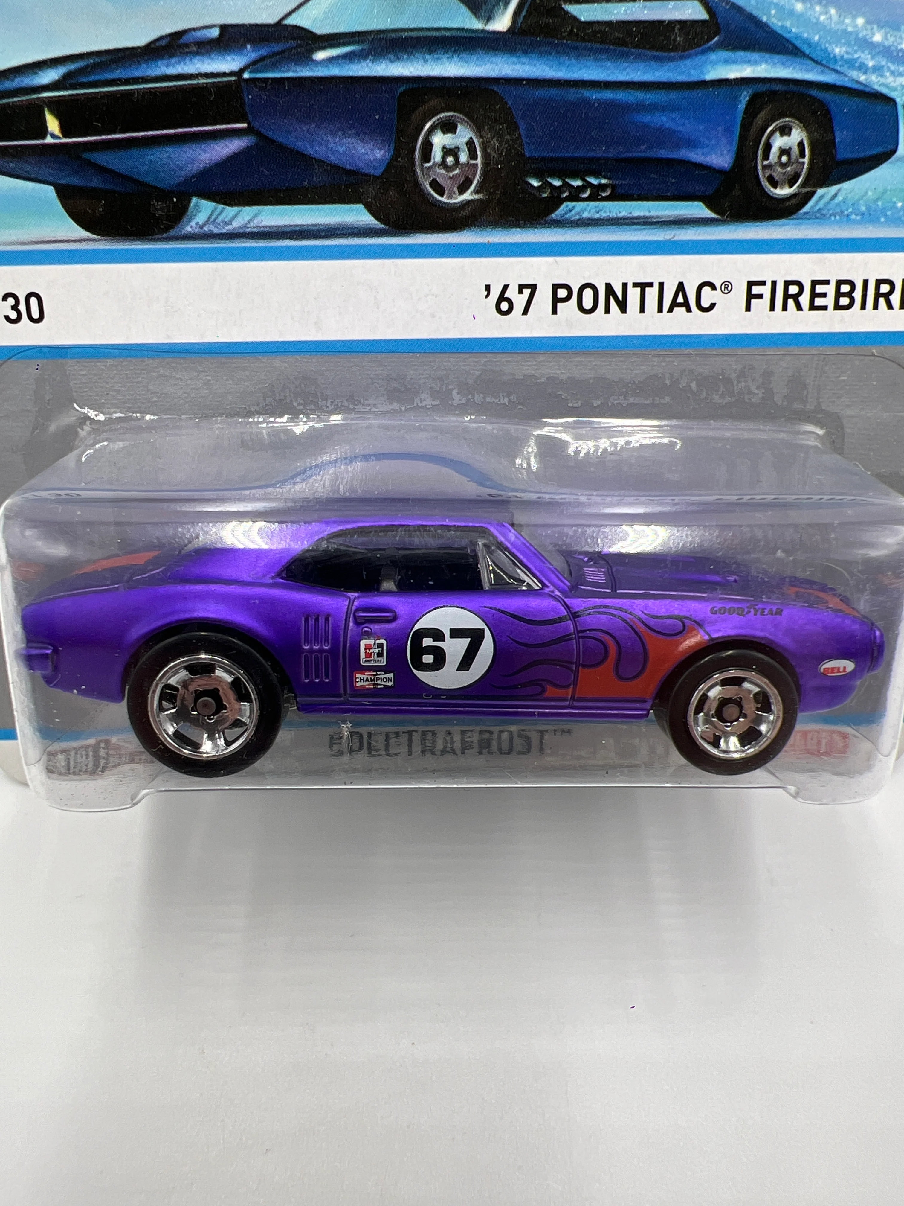 Hot Wheels Cool Classics #7 67 Pontiac Firebird Spectrafrost Purple SR - Image 3