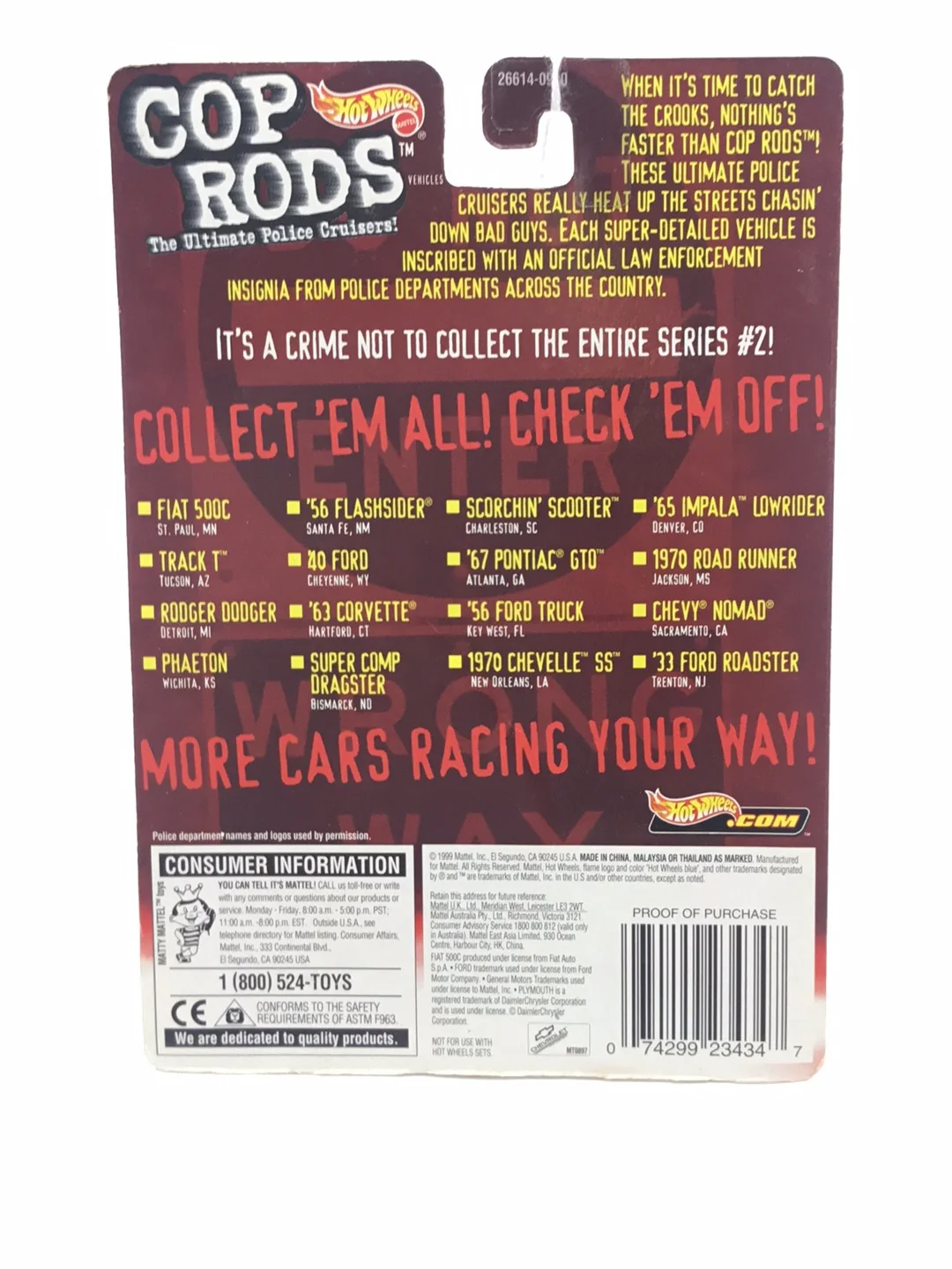 Hot wheels Cop Rods series 2 67 Pontiac GTO SR - Image 13