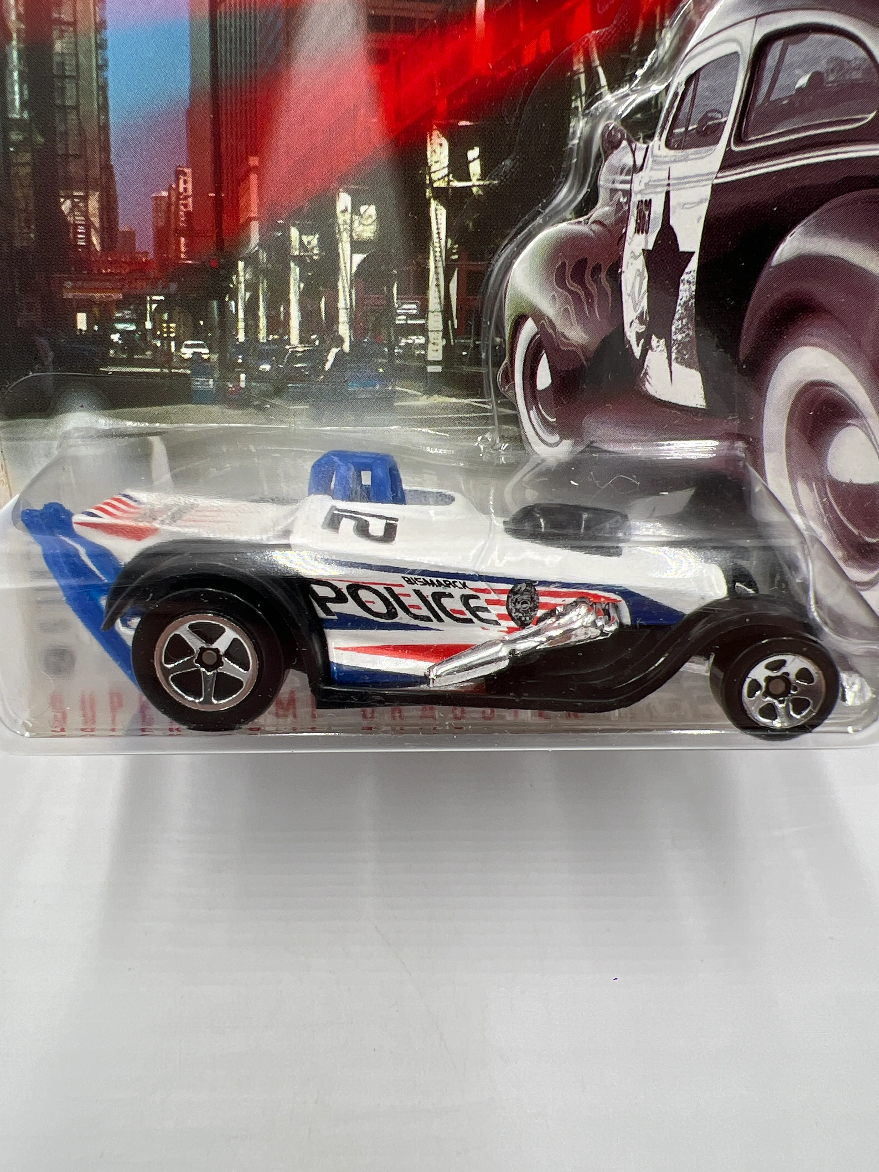 Hot Wheels Cop Rods Series 2 Bismarck ND Super Comp Dragster SR - Image 2