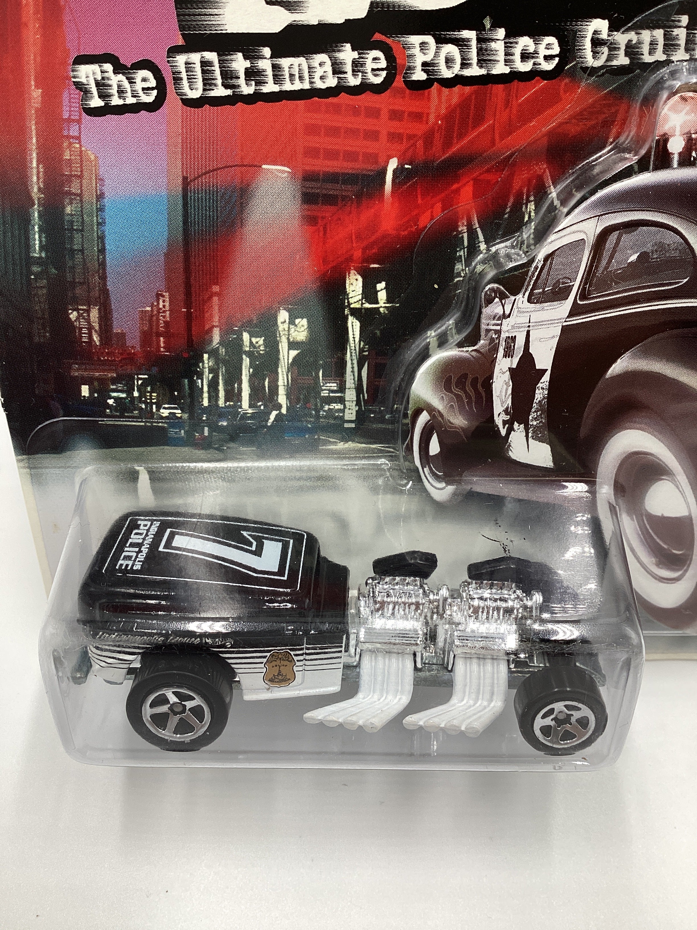 Hot Wheels Cop Rods Indianapolis, IN Police Dept Way 2 Fast (SR) - Image 3