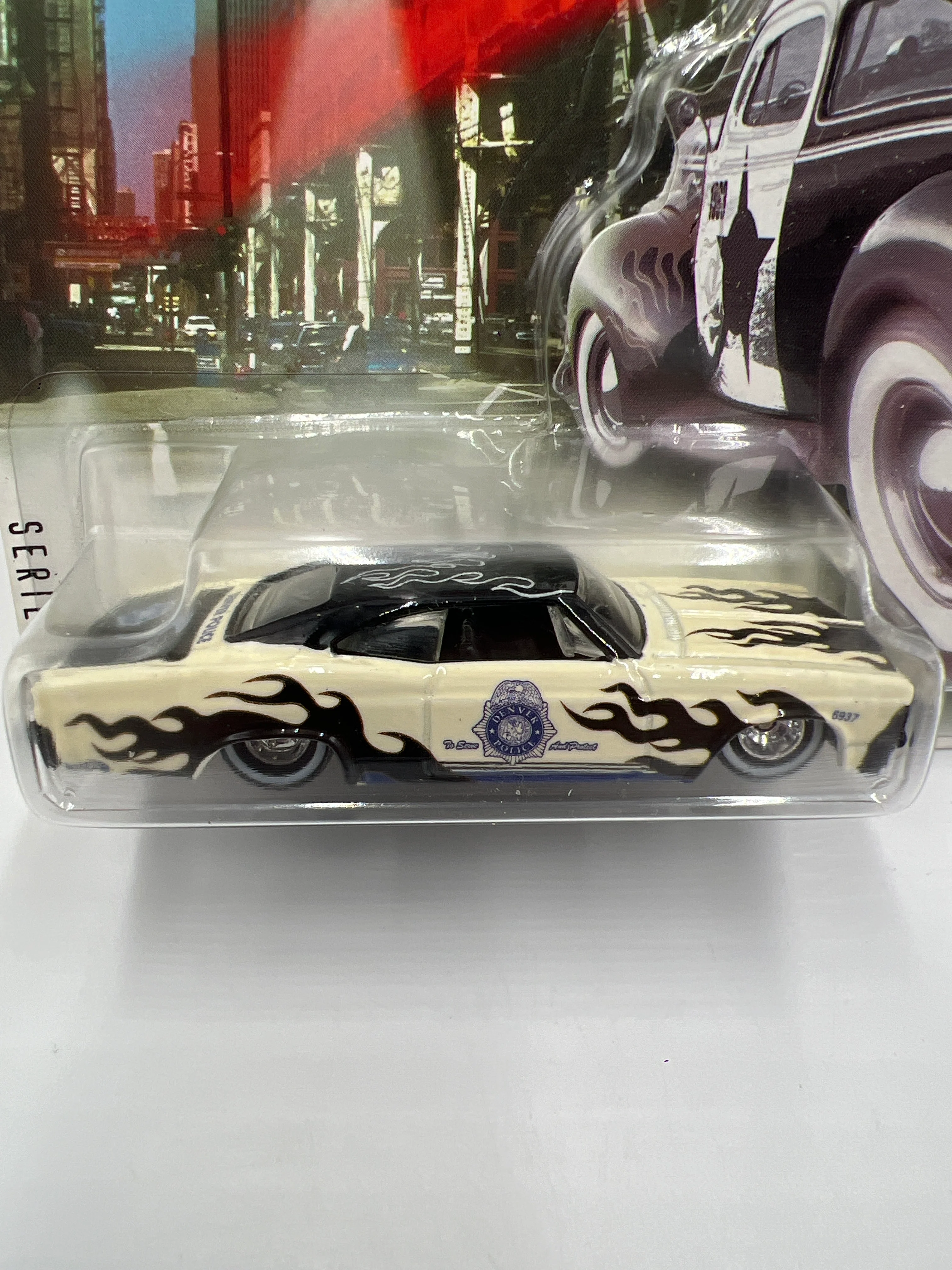 Hot Wheels Cop Rods Series 2 Denver Co 65 Impala Lowrider W/Real Riders - Image 2