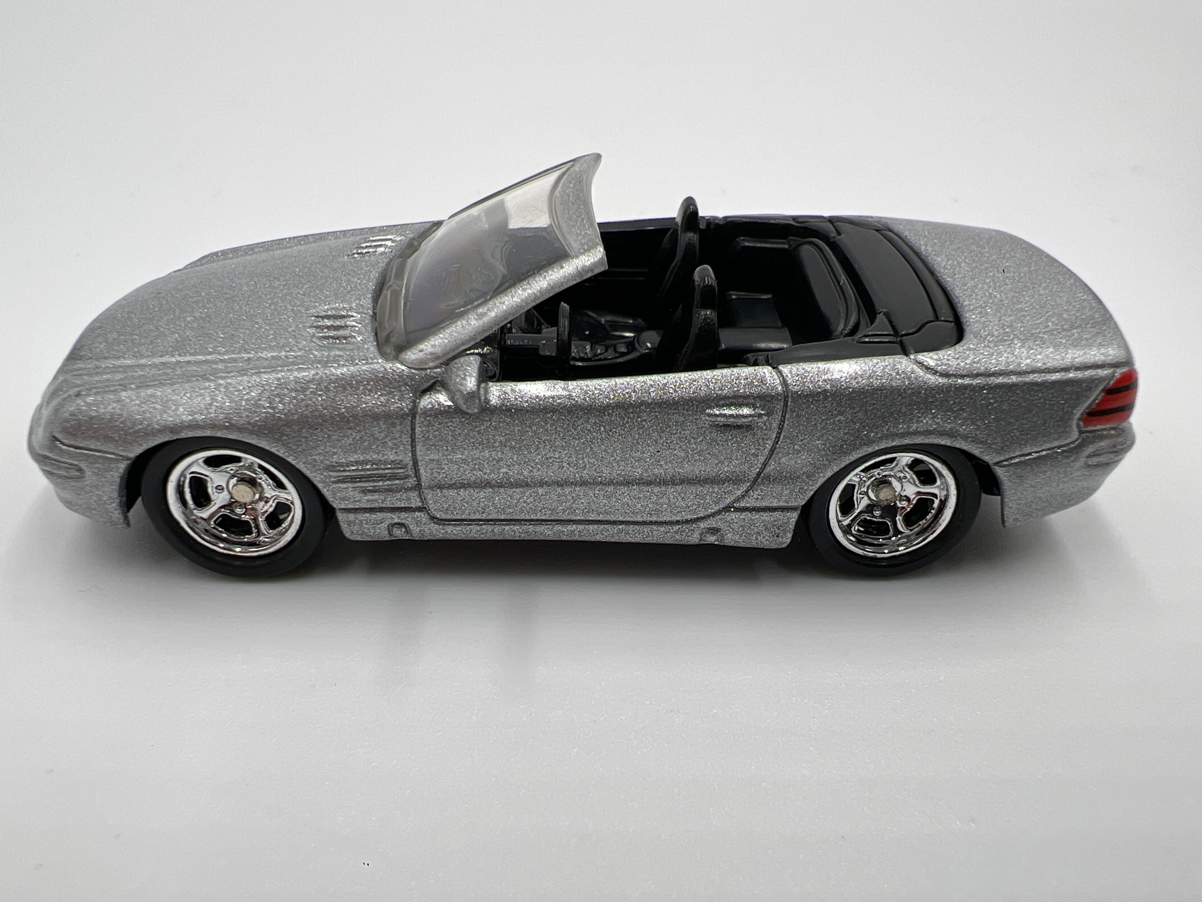 Hot Wheels 1/64 Premium Got Speed? Mercedes SL55 Silver Loose - Image 4