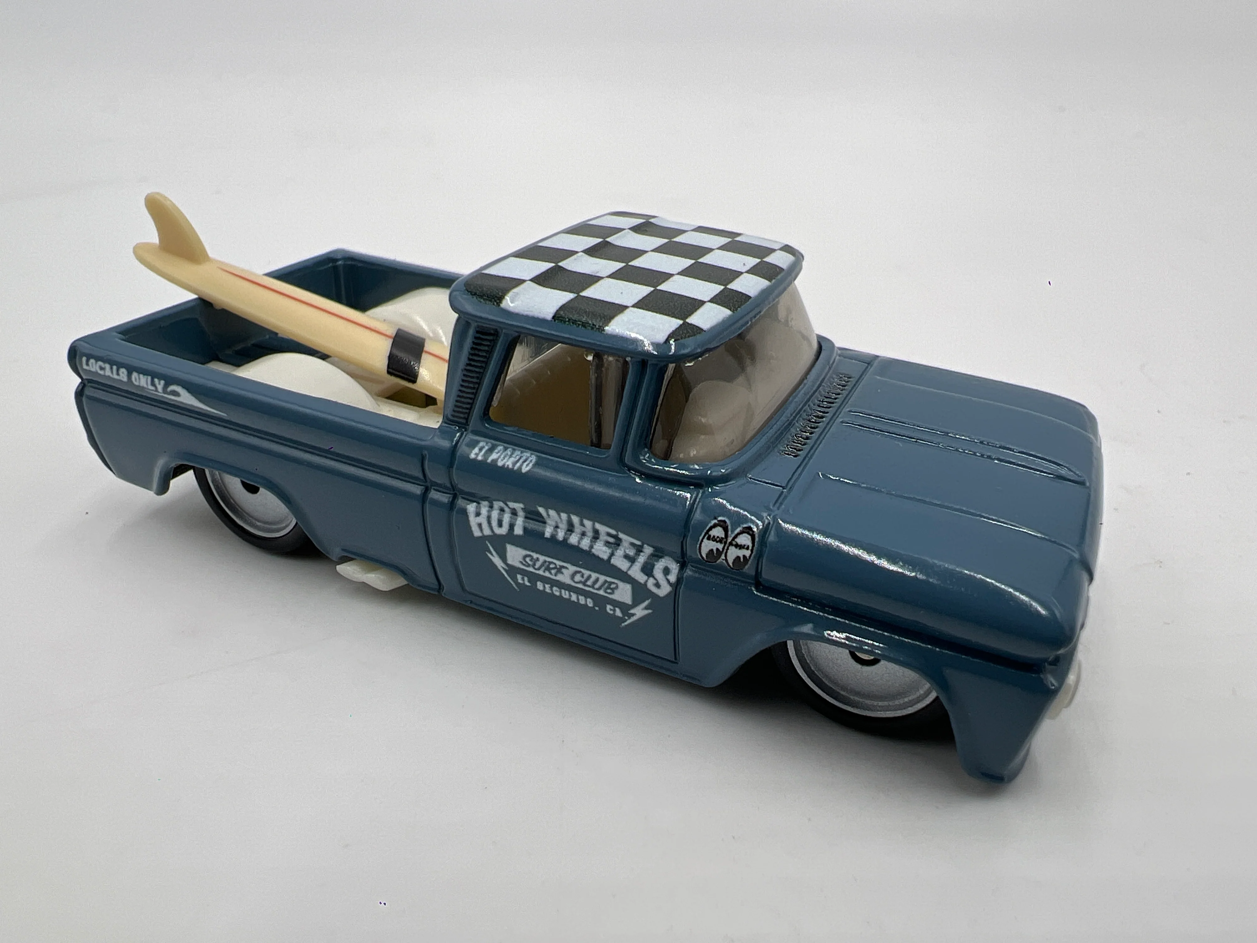 Hot Wheels Diorama Premium Custom 62 Chevy Blue Loose - Image 2