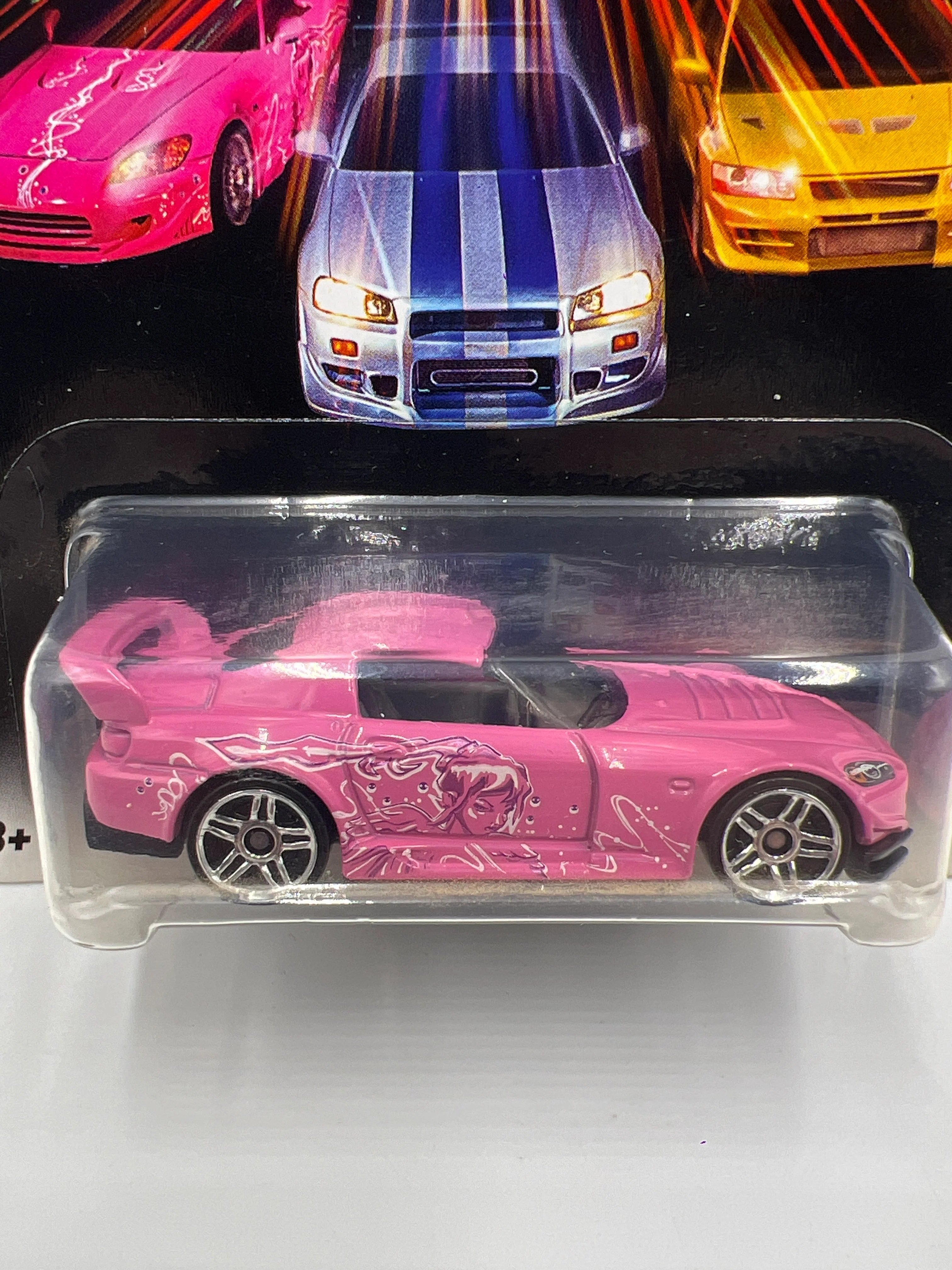 Hot Wheels Fast and Furious #2 Honda S2000 Pink Suki W/Protector - Image 2