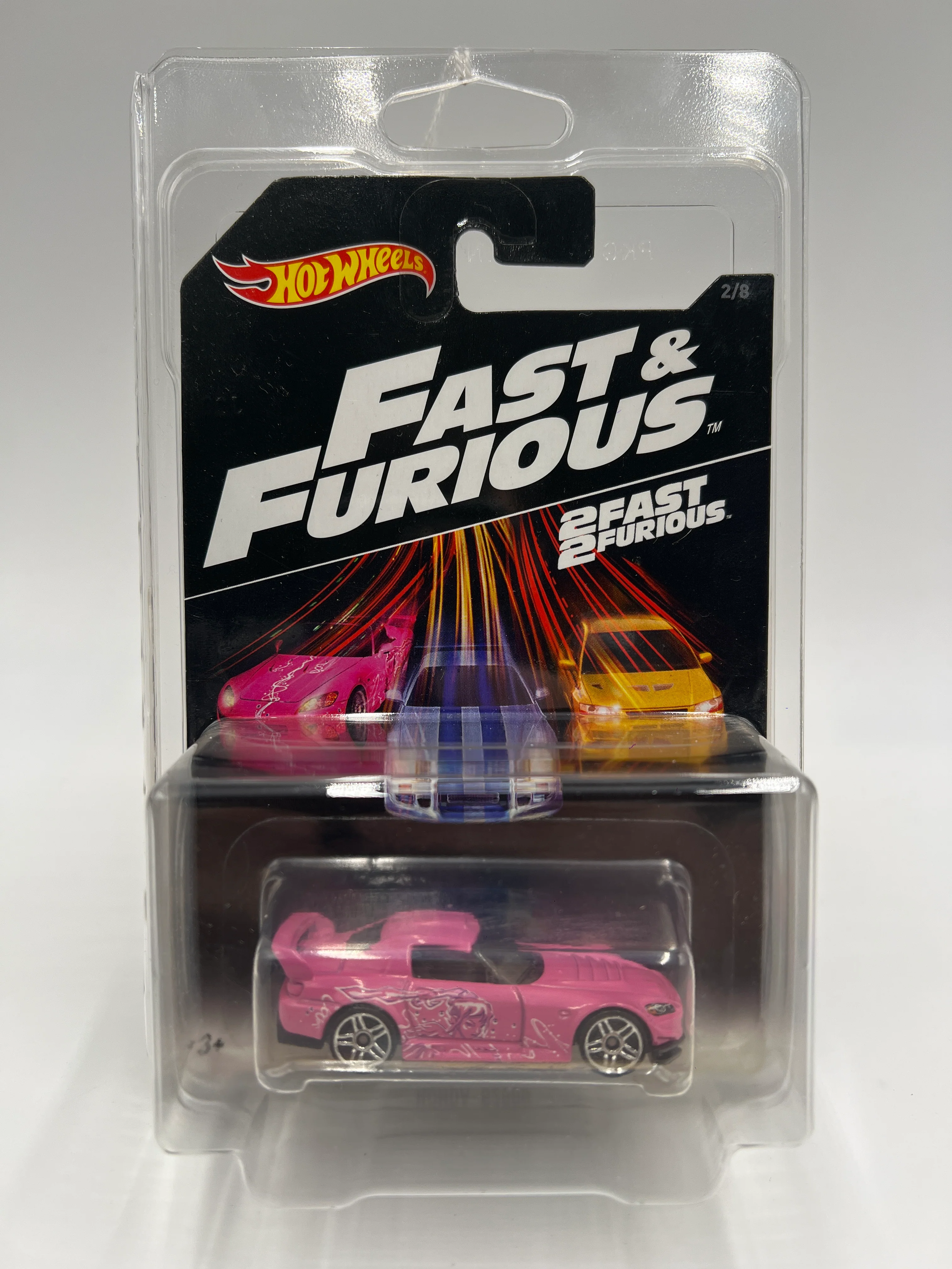 Hot Wheels Fast and Furious #2 Honda S2000 Pink Suki W/Protector - Image 7