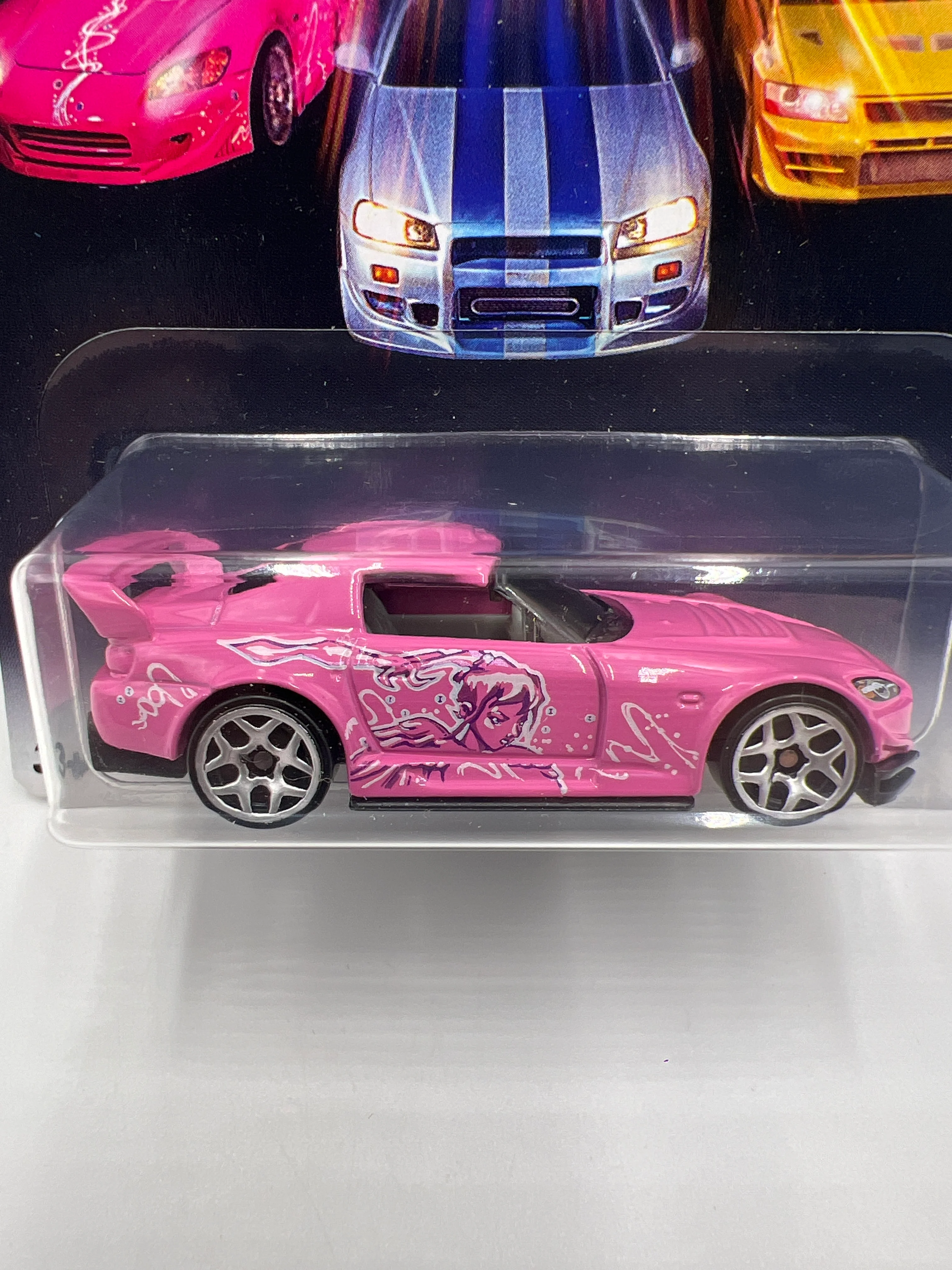 Hot Wheels Fast and Furious #1 Honda S2000 Pink Suki W/Protector - Image 2